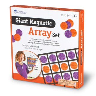 Foto 4 | Set De Matriz Magnética Learning Resources Giant Con 50 Discos - Venta Internacional.