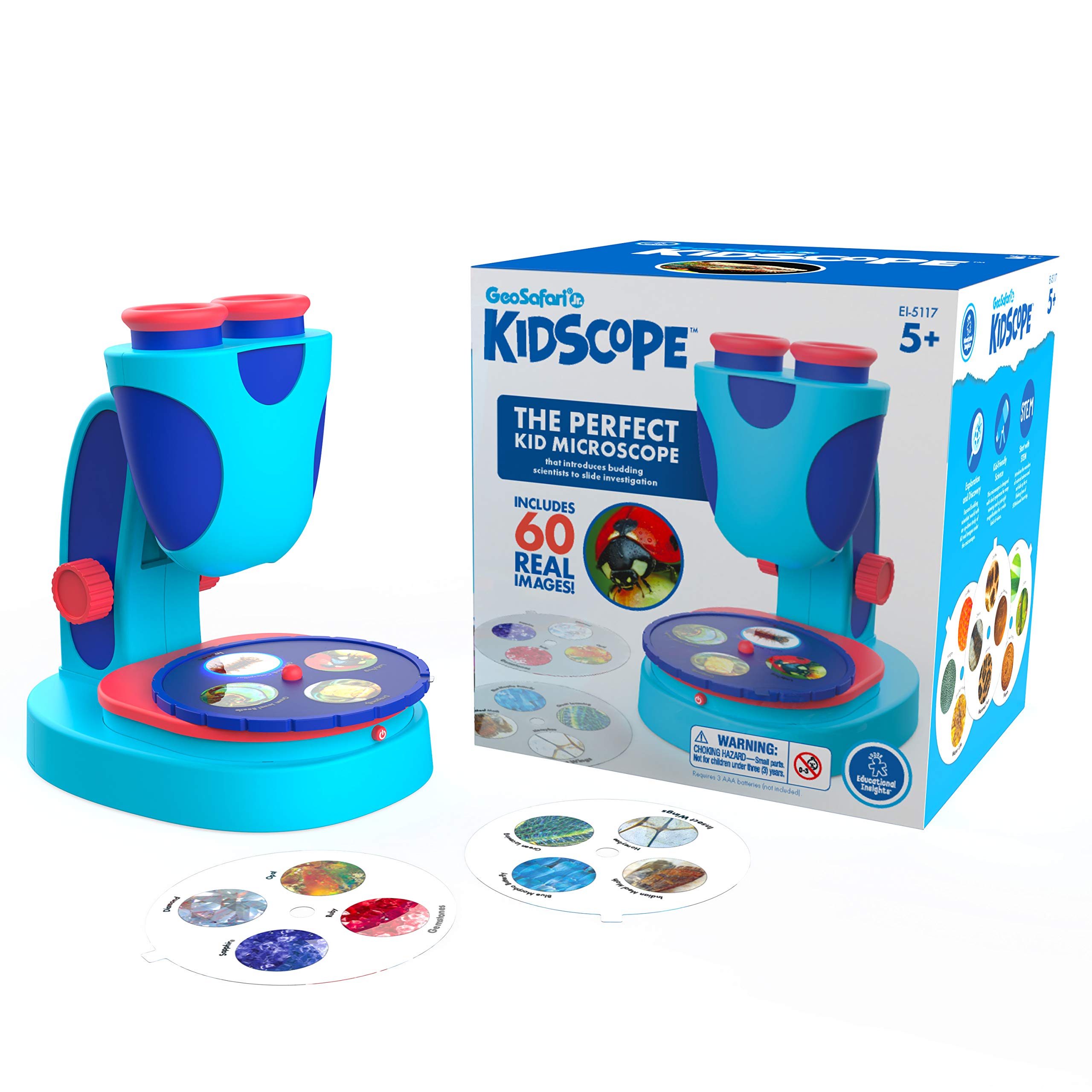 Perspectivas Educativas Sobre Microscopios Geosafari Jr. Kidscope: Más De 5 Años - Venta Internacional.