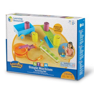 Foto 6 | Set De Actividades Learning Resources Stem Simple Machines 19 Piezas - Venta Internacional.