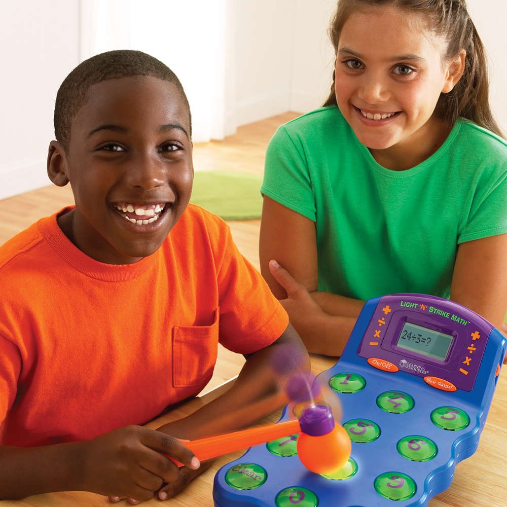 Foto 4 pulgar | Recursos De Aprendizaje De Juegos Matemáticos Light 'n' Strike Durante Más De 6 Años - Venta Internacional.