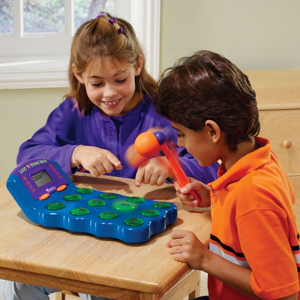 Foto 5 pulgar | Recursos De Aprendizaje De Juegos Matemáticos Light 'n' Strike Durante Más De 6 Años - Venta Internacional.