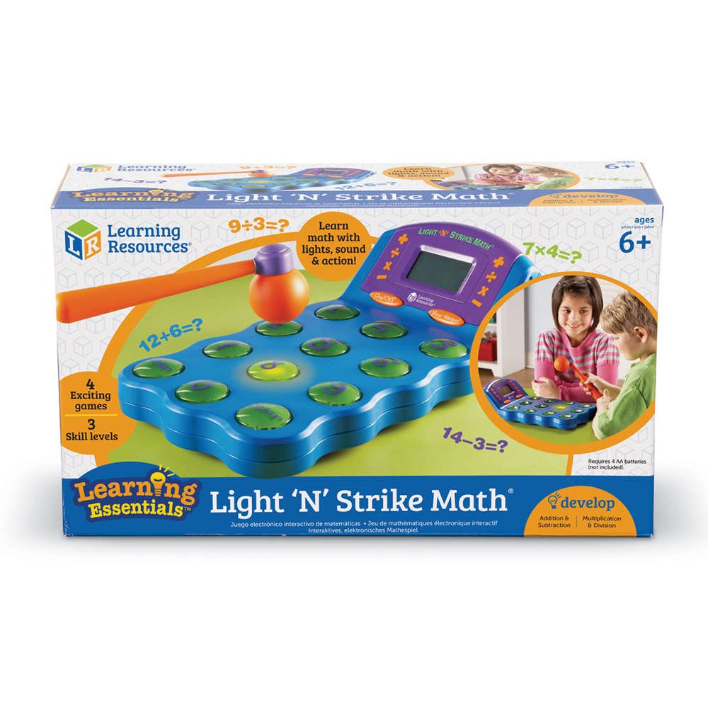 Foto 6 pulgar | Recursos De Aprendizaje De Juegos Matemáticos Light 'n' Strike Durante Más De 6 Años - Venta Internacional.