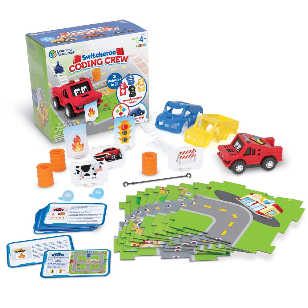 Foto 2 pulgar | Equipo De Codificación Stem Toy Learning Resources Switcheroo, 46 Piezas - Venta Internacional.