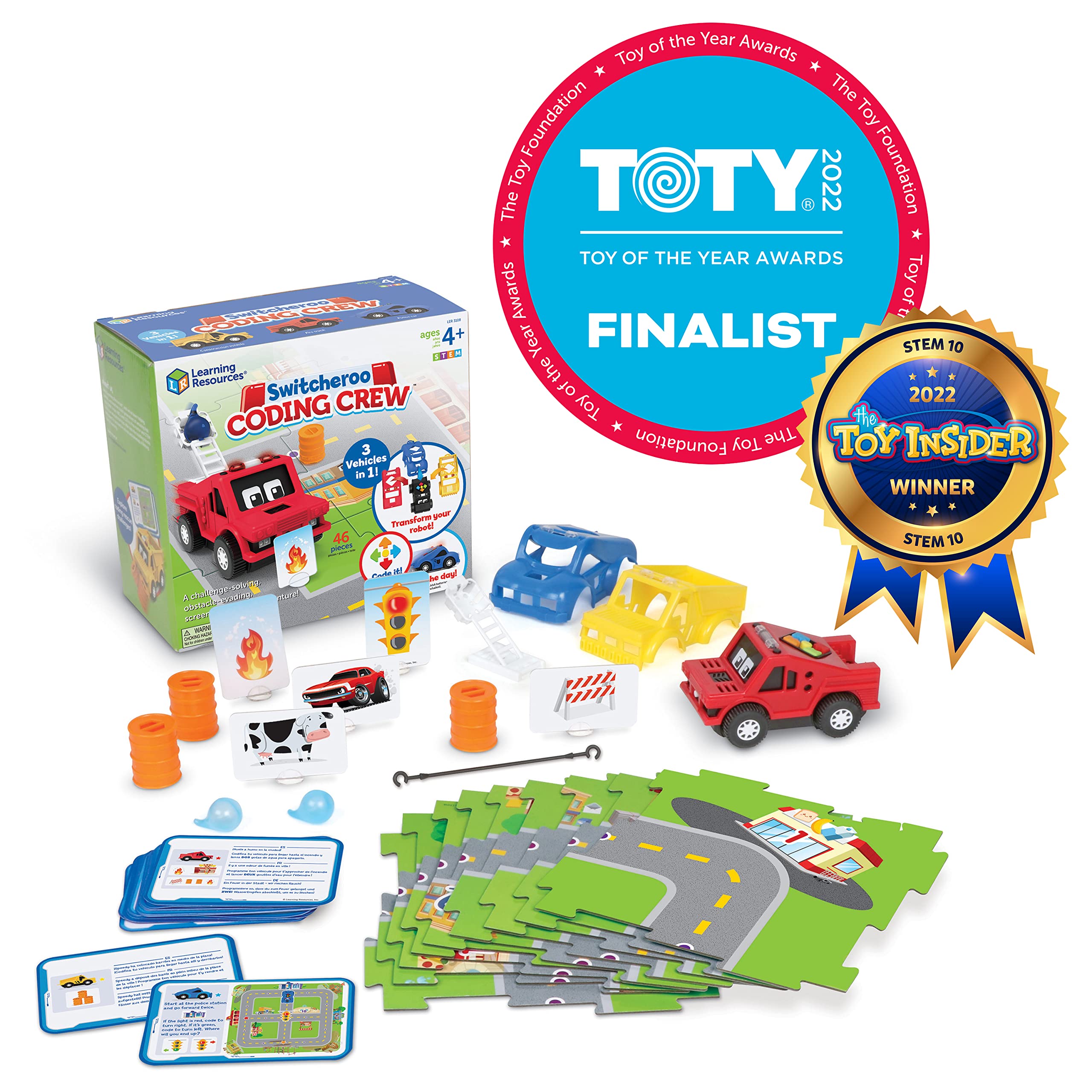 Foto 5 pulgar | Equipo De Codificación Stem Toy Learning Resources Switcheroo, 46 Piezas - Venta Internacional.