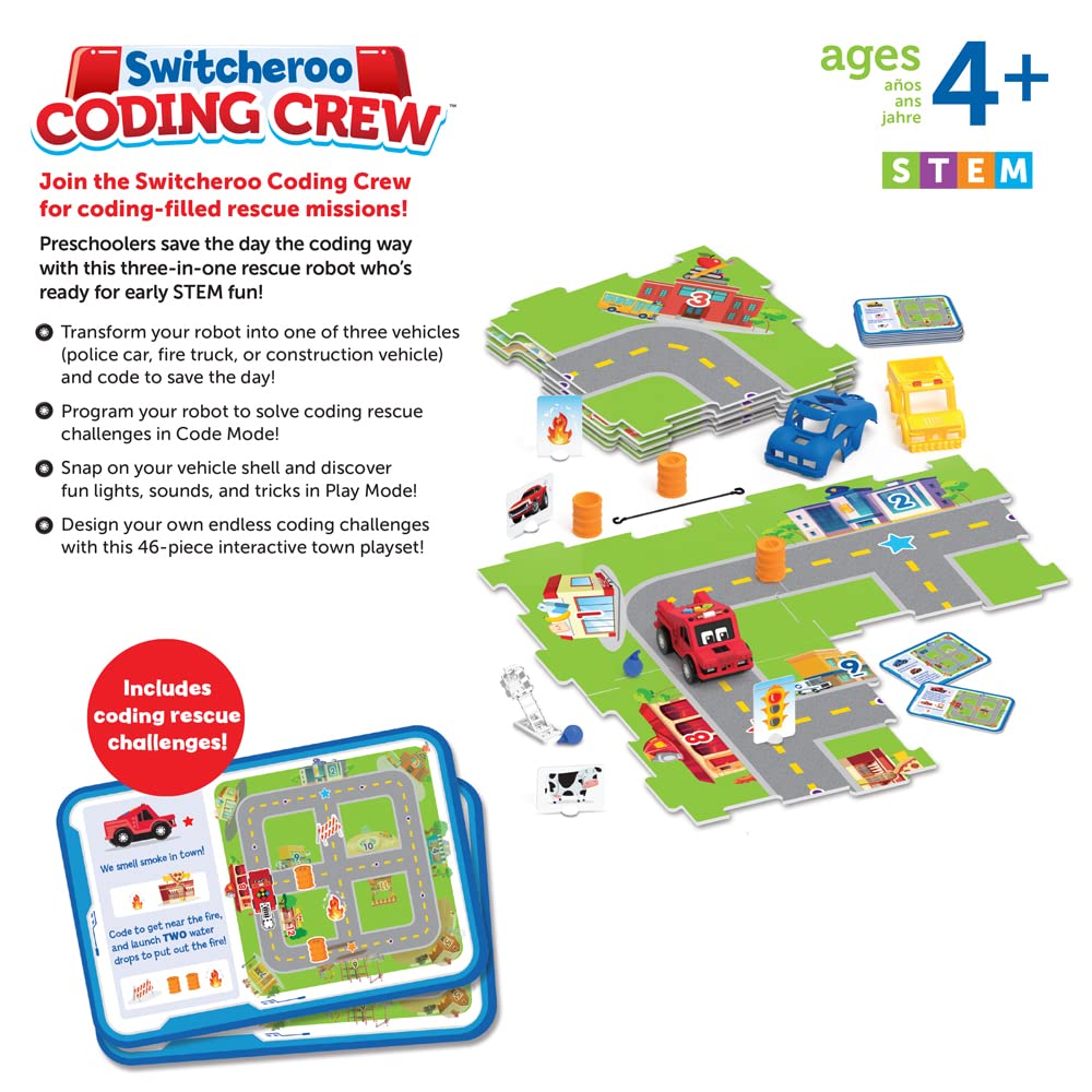 Foto 7 | Equipo De Codificación Stem Toy Learning Resources Switcheroo, 46 Piezas - Venta Internacional.