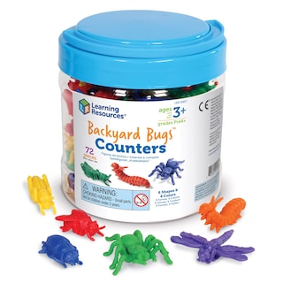Foto 1 | Contadores De Insectos De Patio Trasero Toy Learning Resources, 72 Piezas, Más De 3 - Venta Internacional.