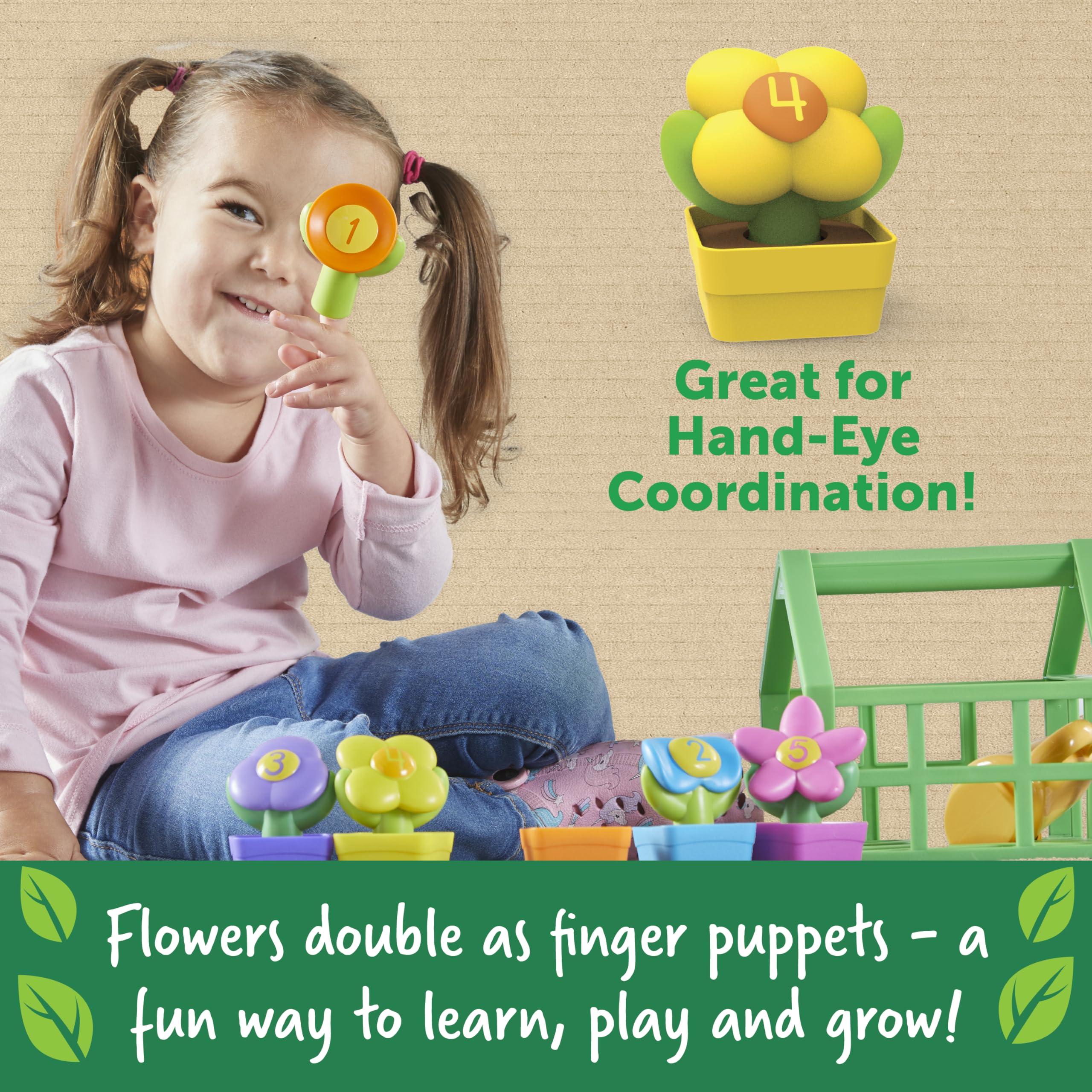 Foto 4 pulgar | Playset Learning Resources Growing Greenhouse Color & Number - Venta Internacional.