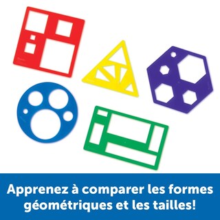 Foto 2 | Conjunto De Plantillas Con Forma De Recursos De Aprendizaje Primarios, 5 Piezas, 4 O Más - Venta Internacional.