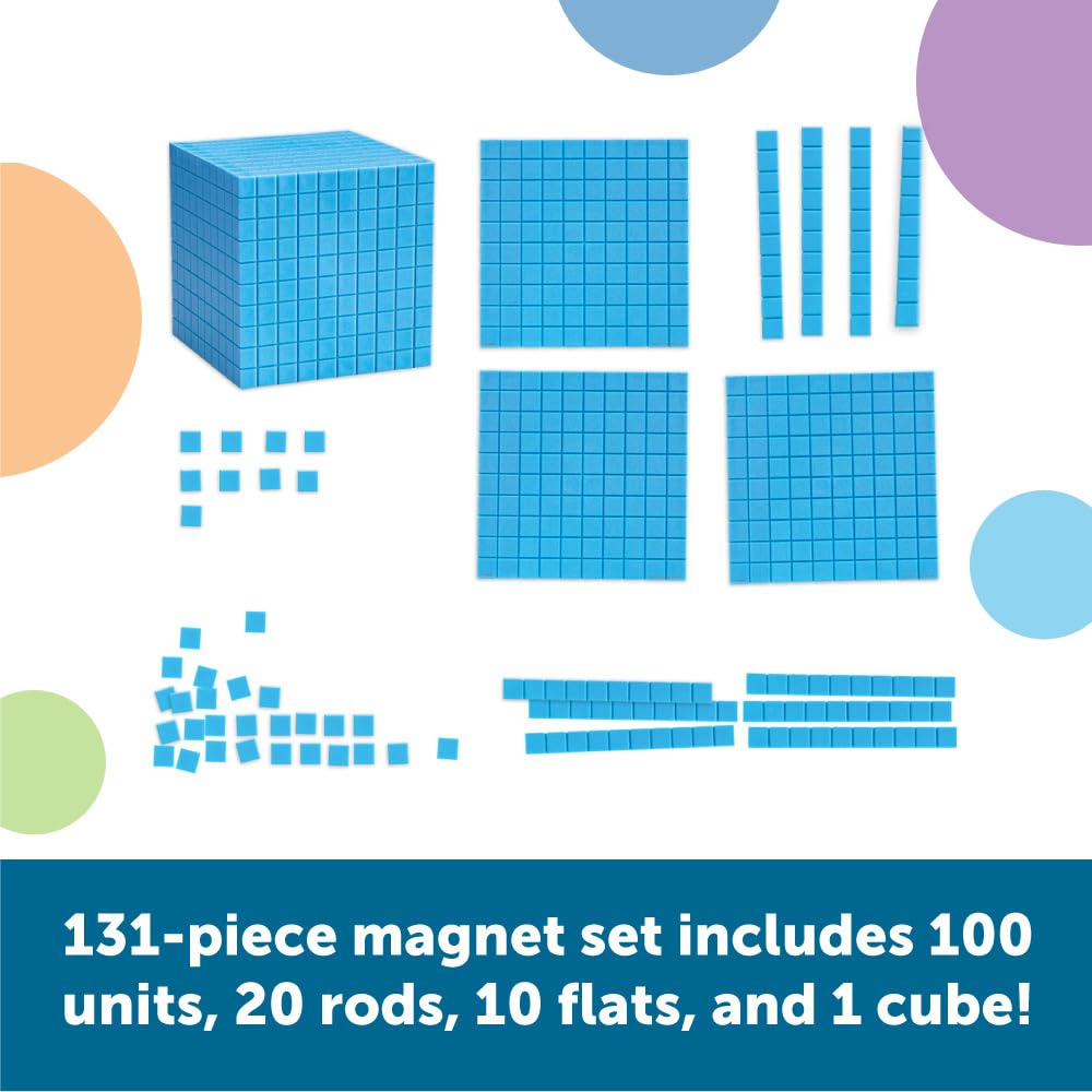 Foto 6 pulgar | Juego De Diez Recursos De Aprendizaje Con Base Magnética, 131 Piezas - Venta Internacional.