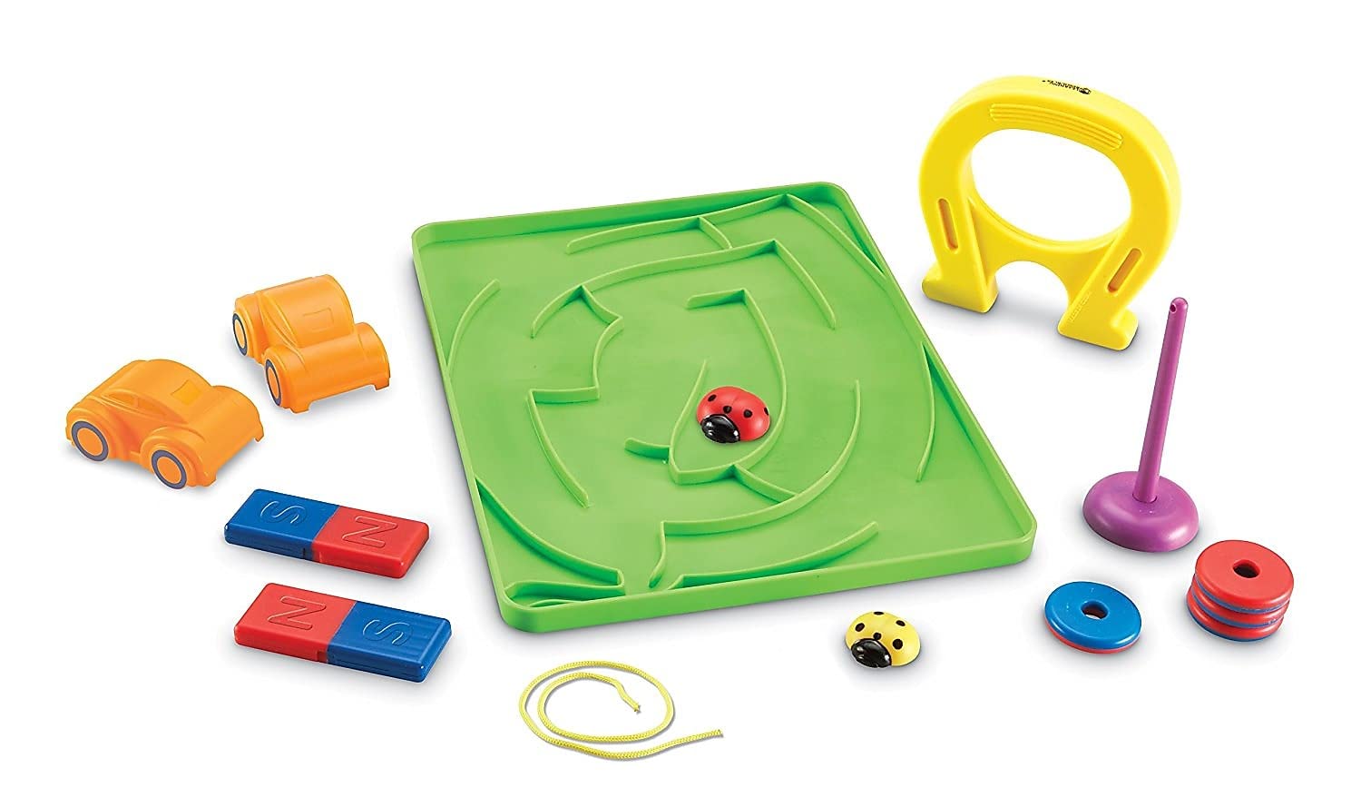 Set De Actividades Stem Magnets Learning Resources 24 Piezas Para Más De 5 Años - Venta Internacional.