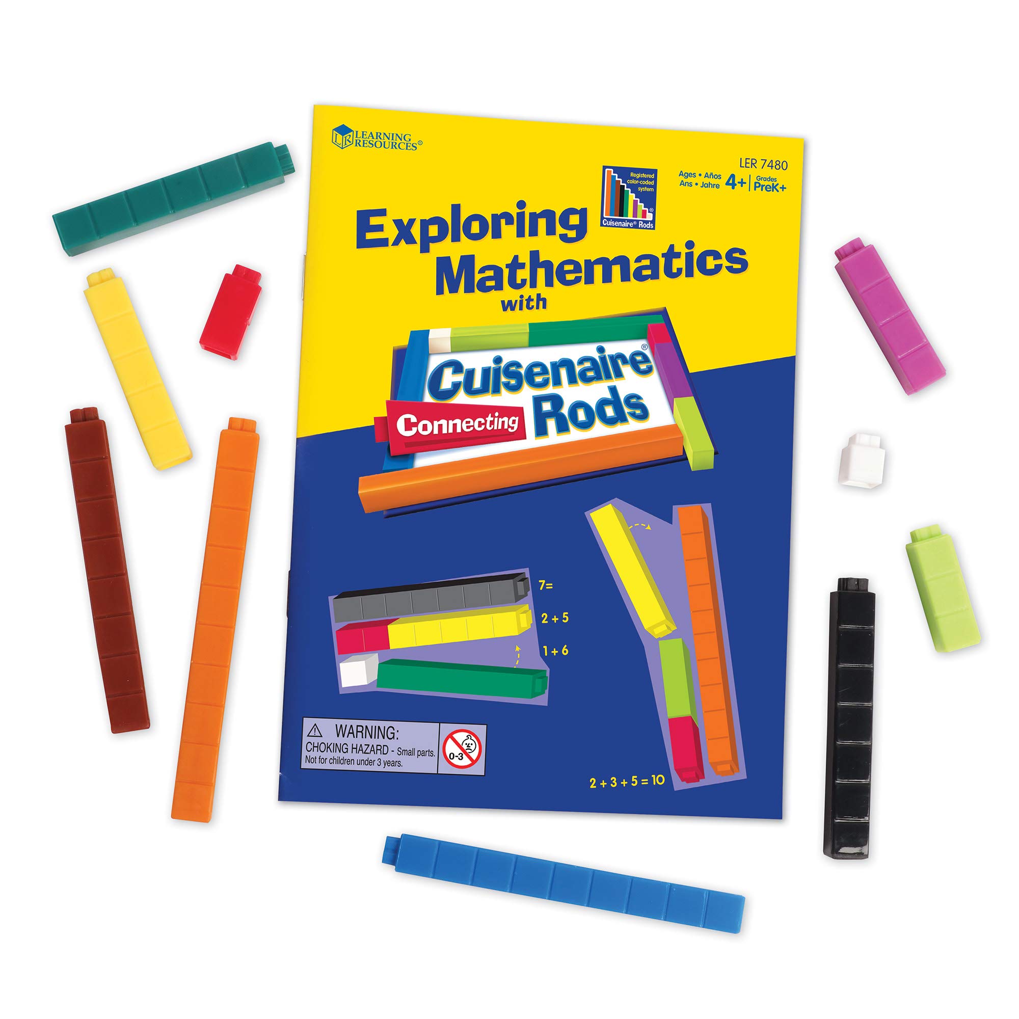 Foto 4 | Paquete Múltiple Cuisenaire De Connecting Rods Learning Resources - Venta Internacional.