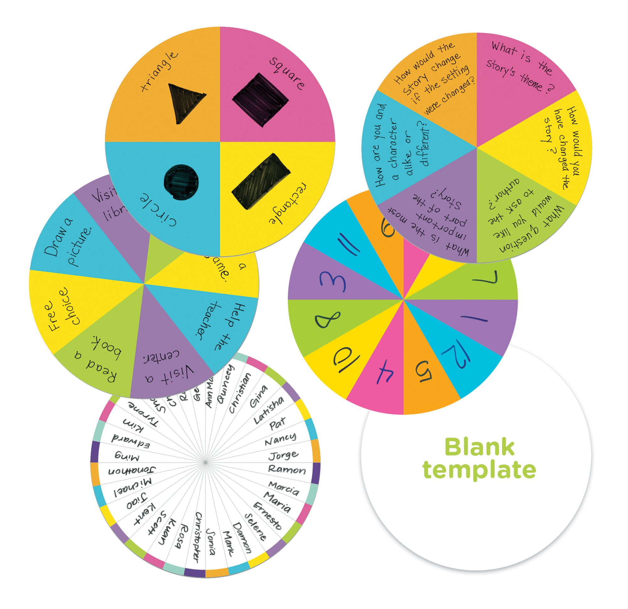 Foto 5 pulgar | Magnetic Spin Wheel Educational Insights Jumbo For Classroom - Venta Internacional.