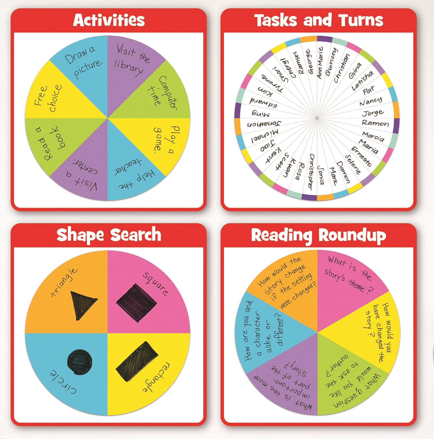 Foto 6 pulgar | Magnetic Spin Wheel Educational Insights Jumbo For Classroom - Venta Internacional.