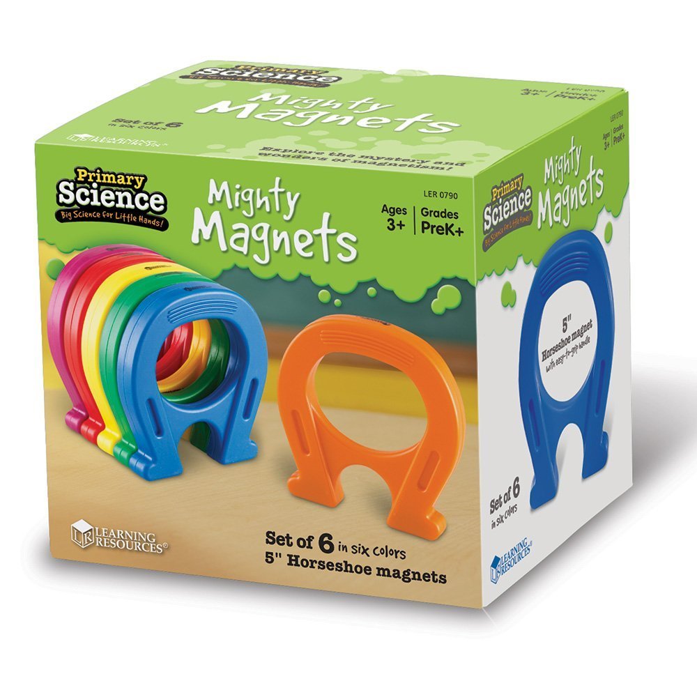 Foto 2 pulgar | Juego De Imanes Learning Resources Mighty Magnets, 6 Piezas - Venta Internacional.