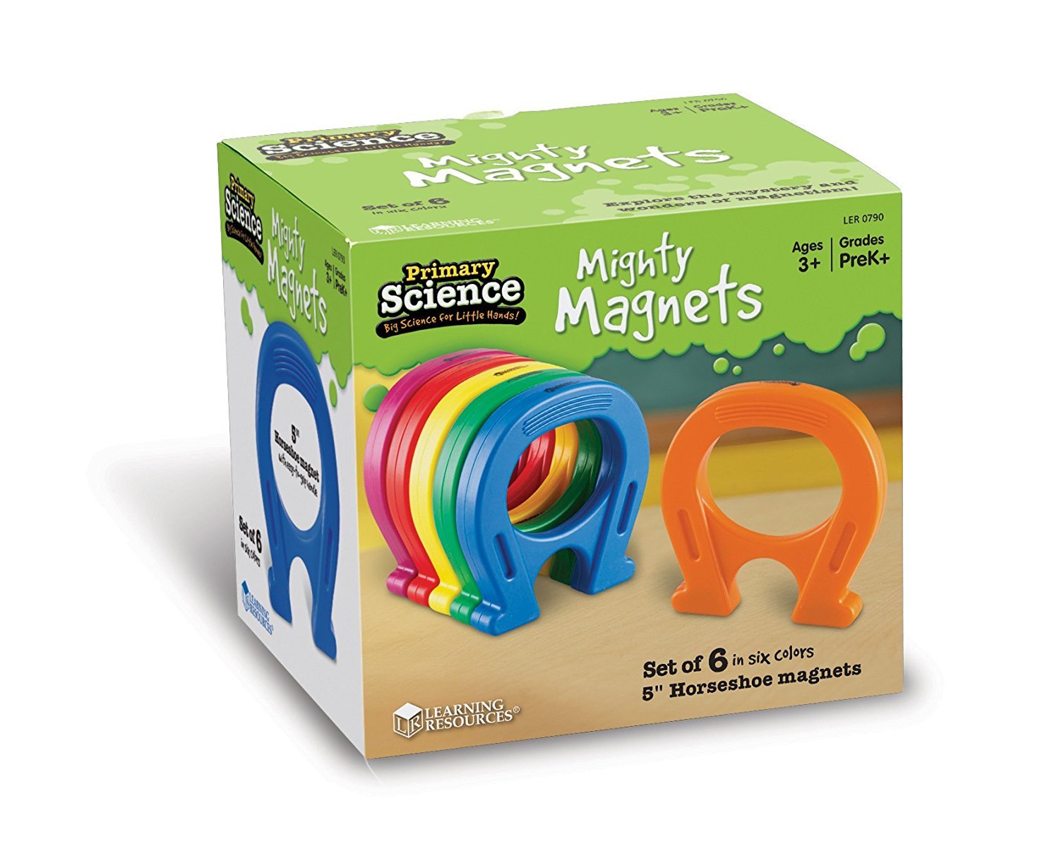 Foto 7 pulgar | Juego De Imanes Learning Resources Mighty Magnets, 6 Piezas - Venta Internacional.