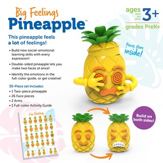 Foto 6 | Piña Big Feelings De Toy Learning Resources, 30 Unidades, Más De 3 Años - Venta Internacional.