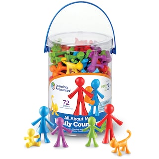 Foto 1 | Recursos De Aprendizaje De Family Counters All About Me Set 72 - Venta Internacional.
