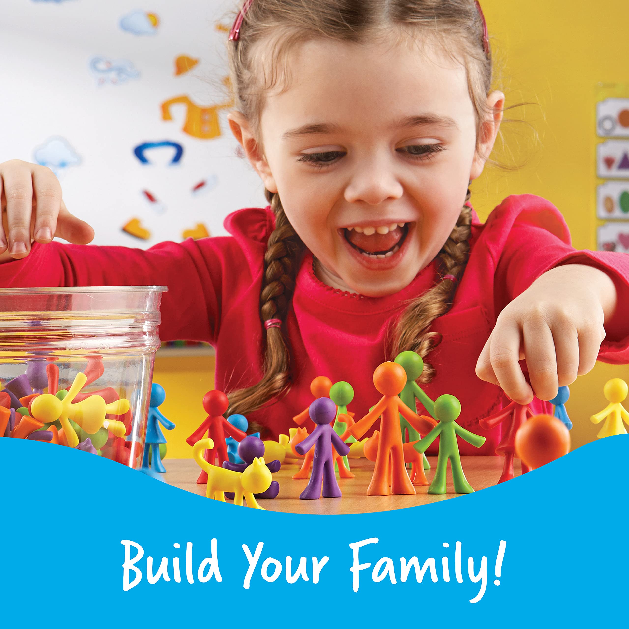 Foto 3 pulgar | Recursos De Aprendizaje De Family Counters All About Me Set 72 - Venta Internacional.
