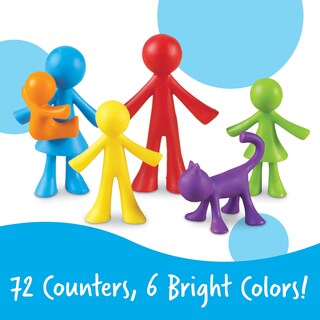 Foto 4 | Recursos De Aprendizaje De Family Counters All About Me Set 72 - Venta Internacional.