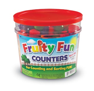 Foto 3 | Juego De 108 Contadores Juy Learning Resources Fruity Fun - Venta Internacional.