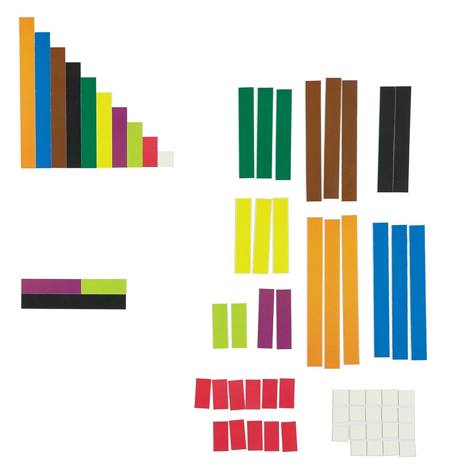 Foto 2 pulgar | Varillas Magnéticas Cuisenaire Learning Resources, 64 Piezas, Más De 5 Años - Venta Internacional.