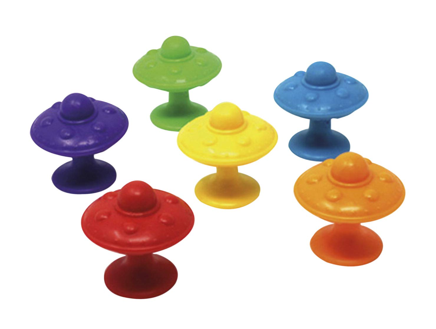 Platillos Espaciales Super Suction De Toy Learning Resources, 30 Unidades - Venta Internacional.