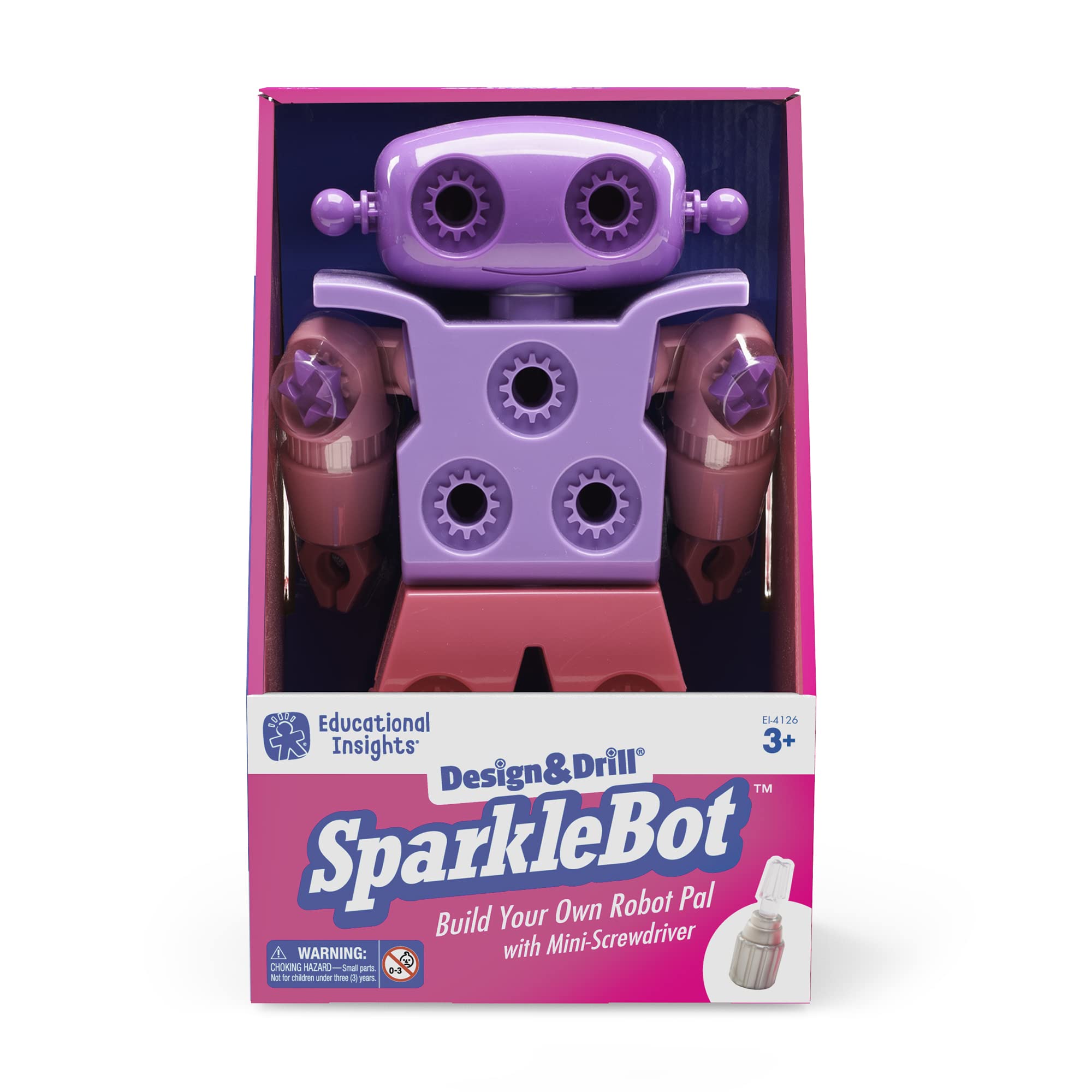 Foto 5 | Juguetes Robóticos Educational Insights Design & Drill Sparklebot - Venta Internacional.