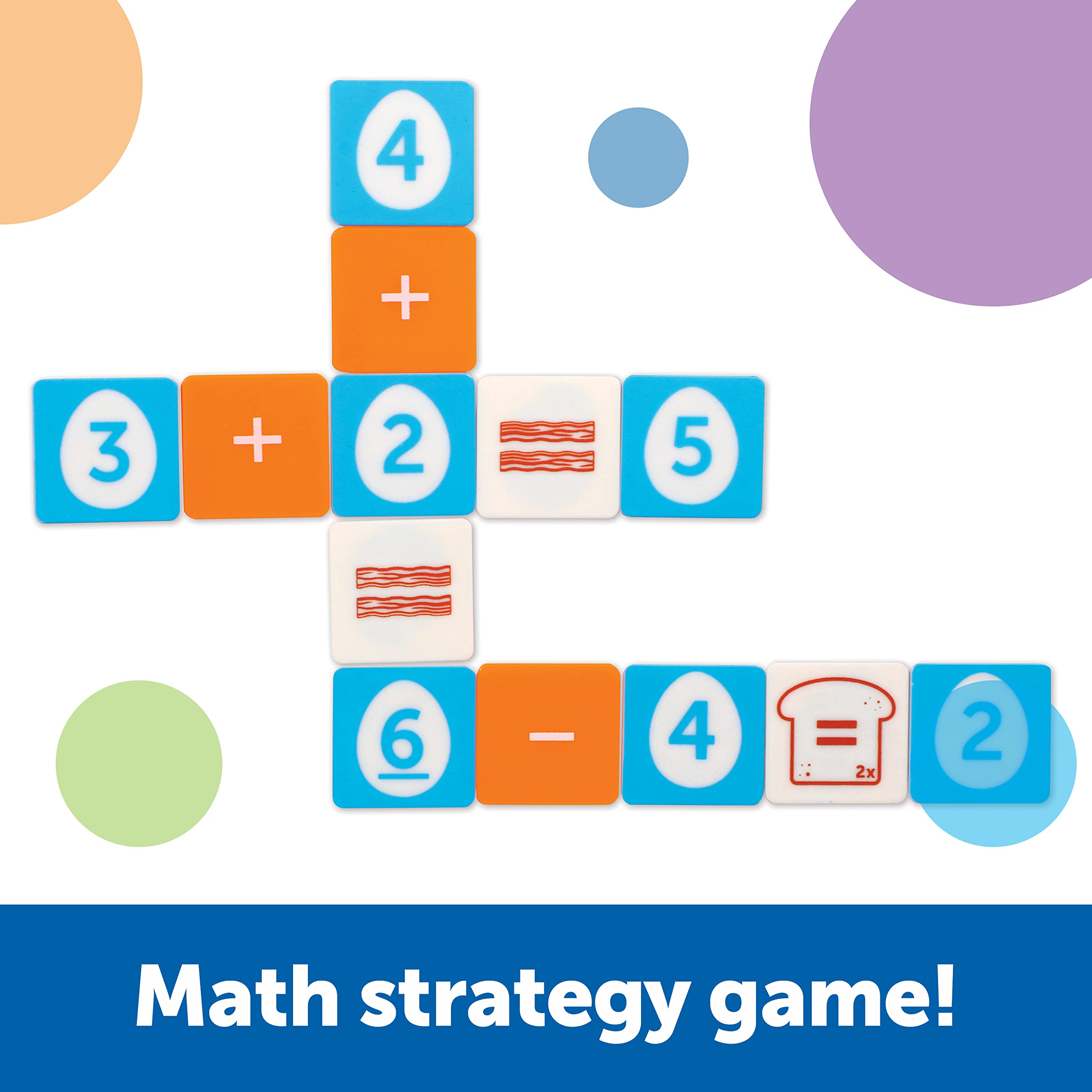 Foto 3 pulgar | Game Learning Resources Math Scramble Con 87 Piezas, Más De 5 Años - Venta Internacional.
