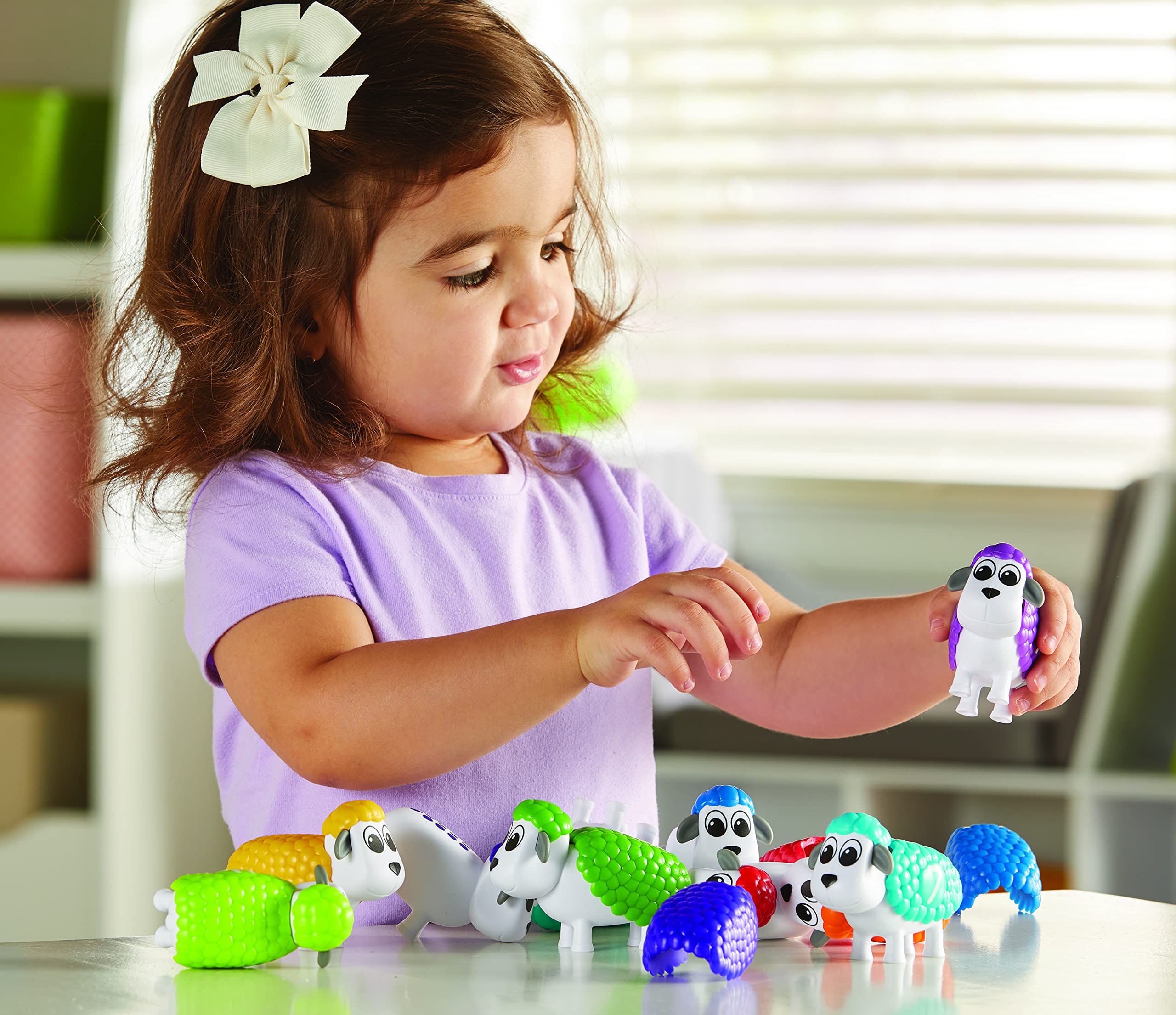 Foto 6 pulgar | Toy Learning Resources Snap-n-learn Counting Sheep, 20 Unidades, 18 Meses O Más - Venta Internacional.