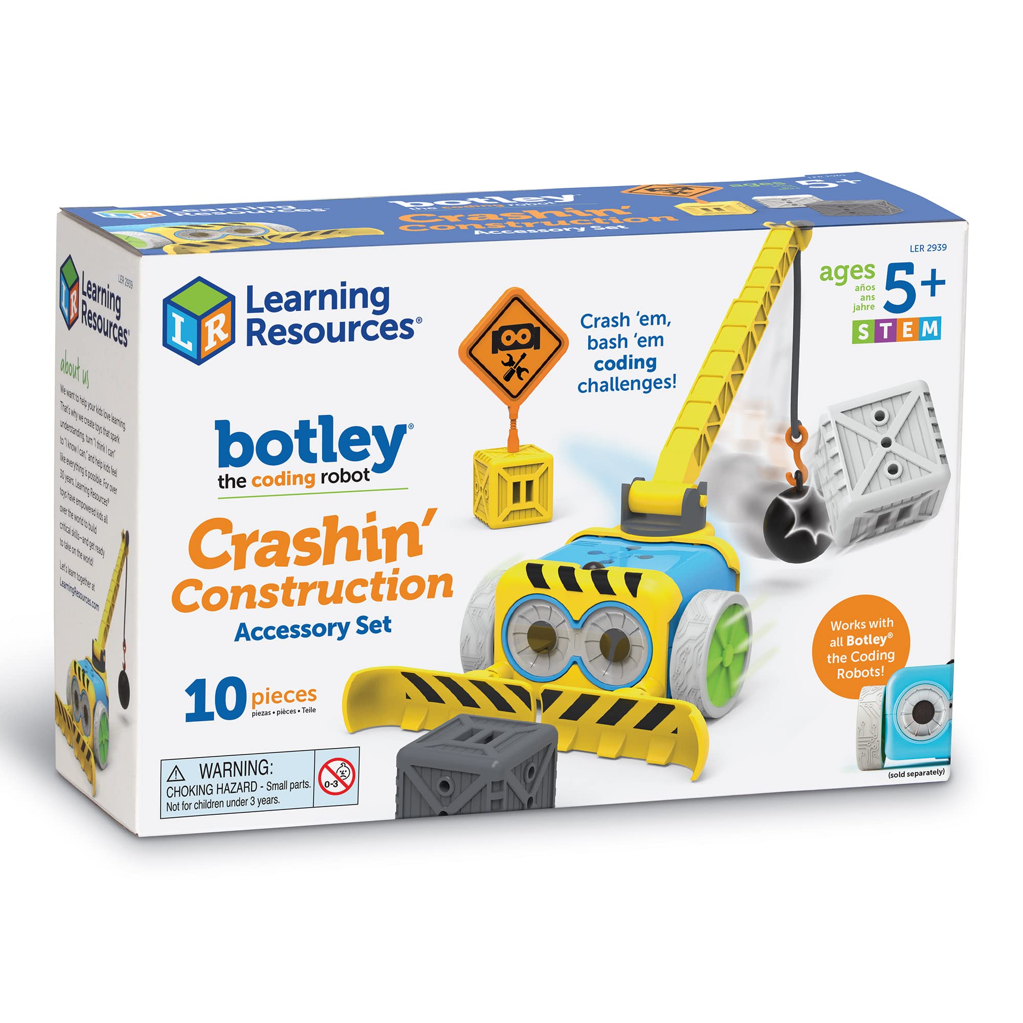 Foto 8 pulgar | Set De Accesorios Learning Resources Botley Crashin' Construction - Venta Internacional.