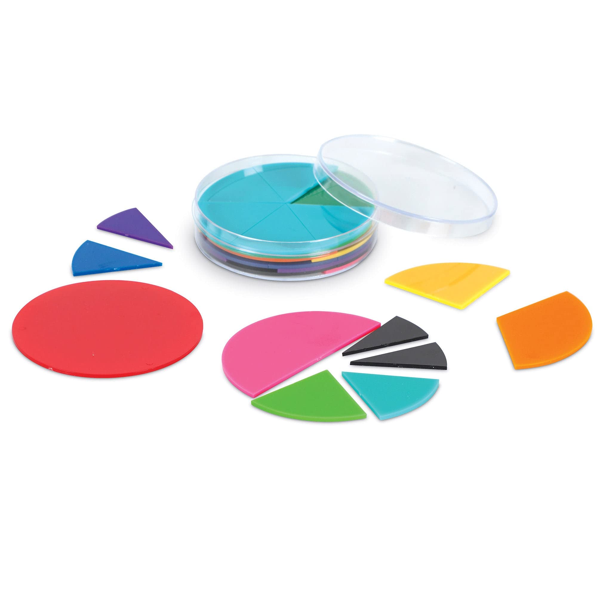 Foto 4 pulgar | Recursos De Aprendizaje Para Manipuladores De Fracciones Rainbow Deluxe - Venta Internacional.
