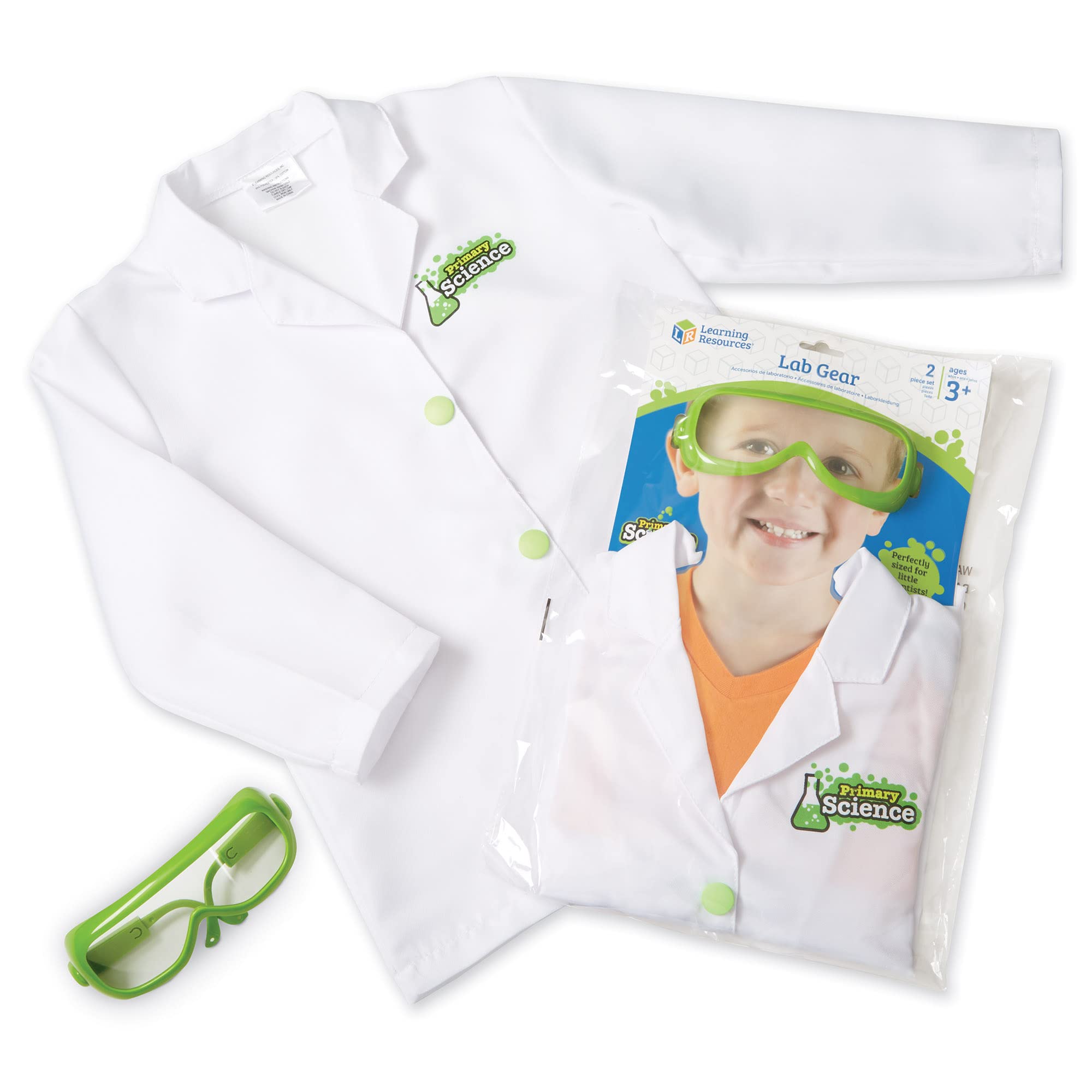 Foto 2 pulgar | Equipo De Laboratorio Costume Learning Resources, 2 Piezas, Para Niños Mayores De 3 Años - Venta Internacional.