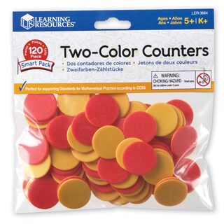 Foto 2 | Paquete Inteligente De Dos Colores Counters Learning Resources, 120 Unidades - Venta Internacional.