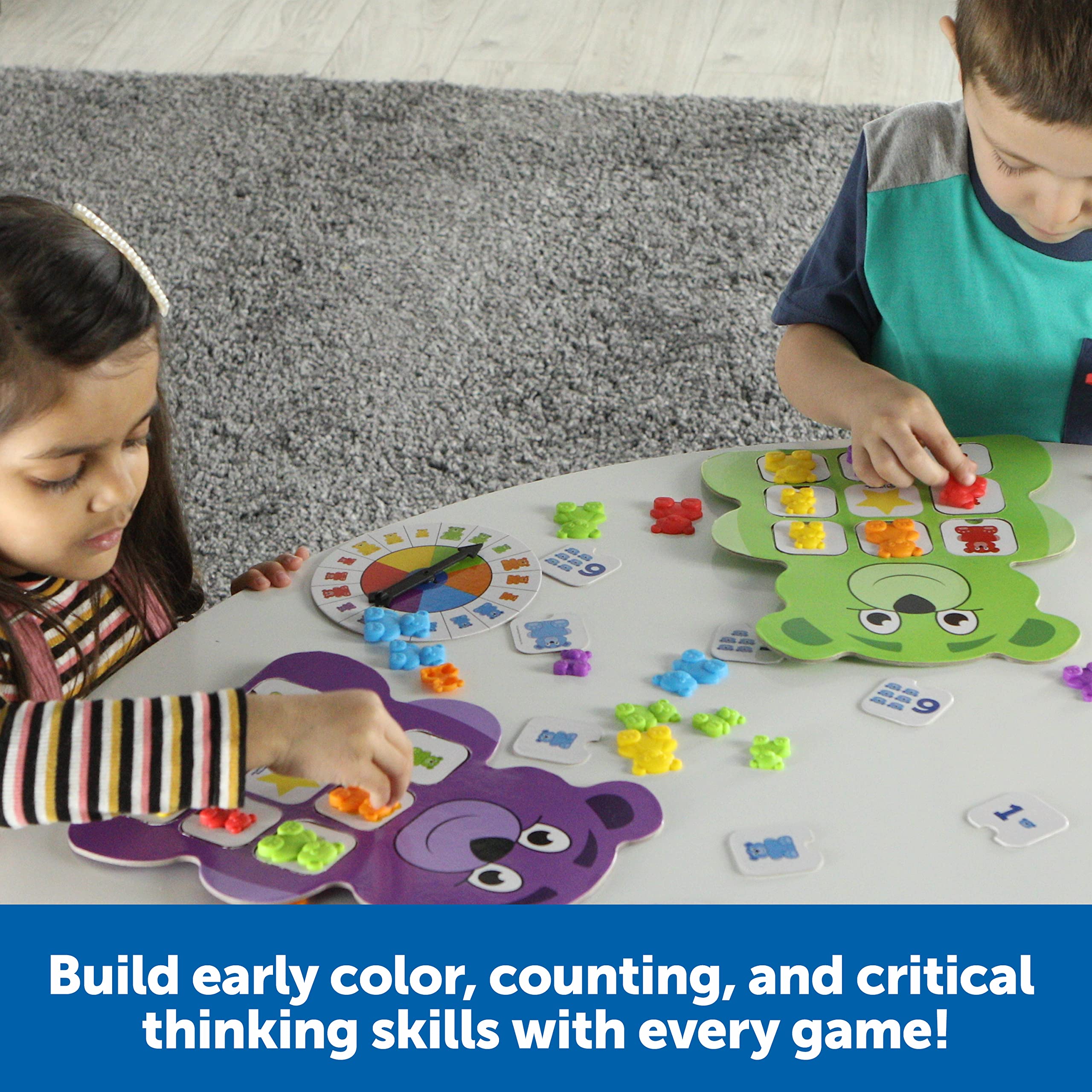 Foto 3 pulgar | Juegos Educativos De Interior, Recursos De Aprendizaje, Bingo Bears, 73 Piezas - Venta Internacional.