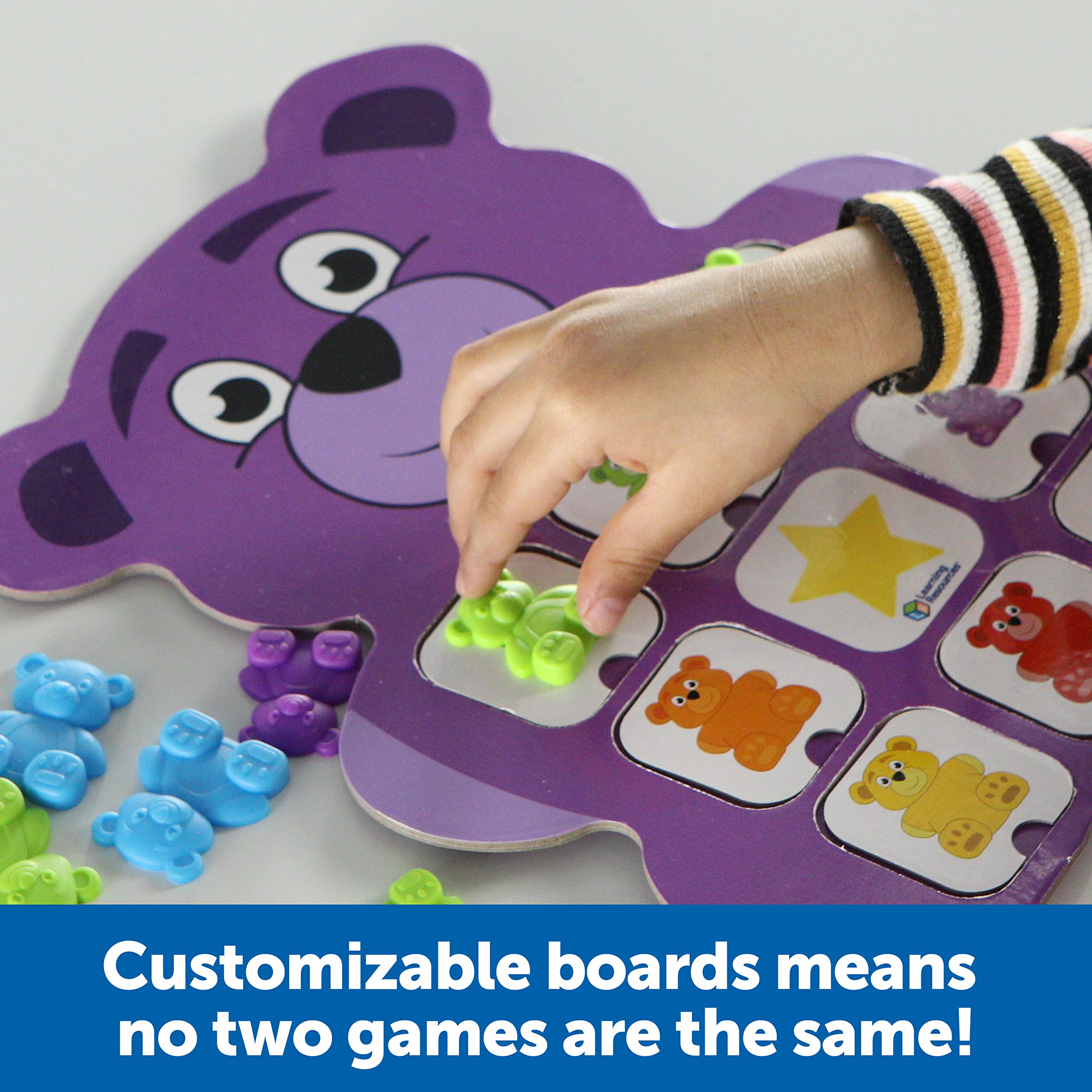 Foto 4 pulgar | Juegos Educativos De Interior, Recursos De Aprendizaje, Bingo Bears, 73 Piezas - Venta Internacional.