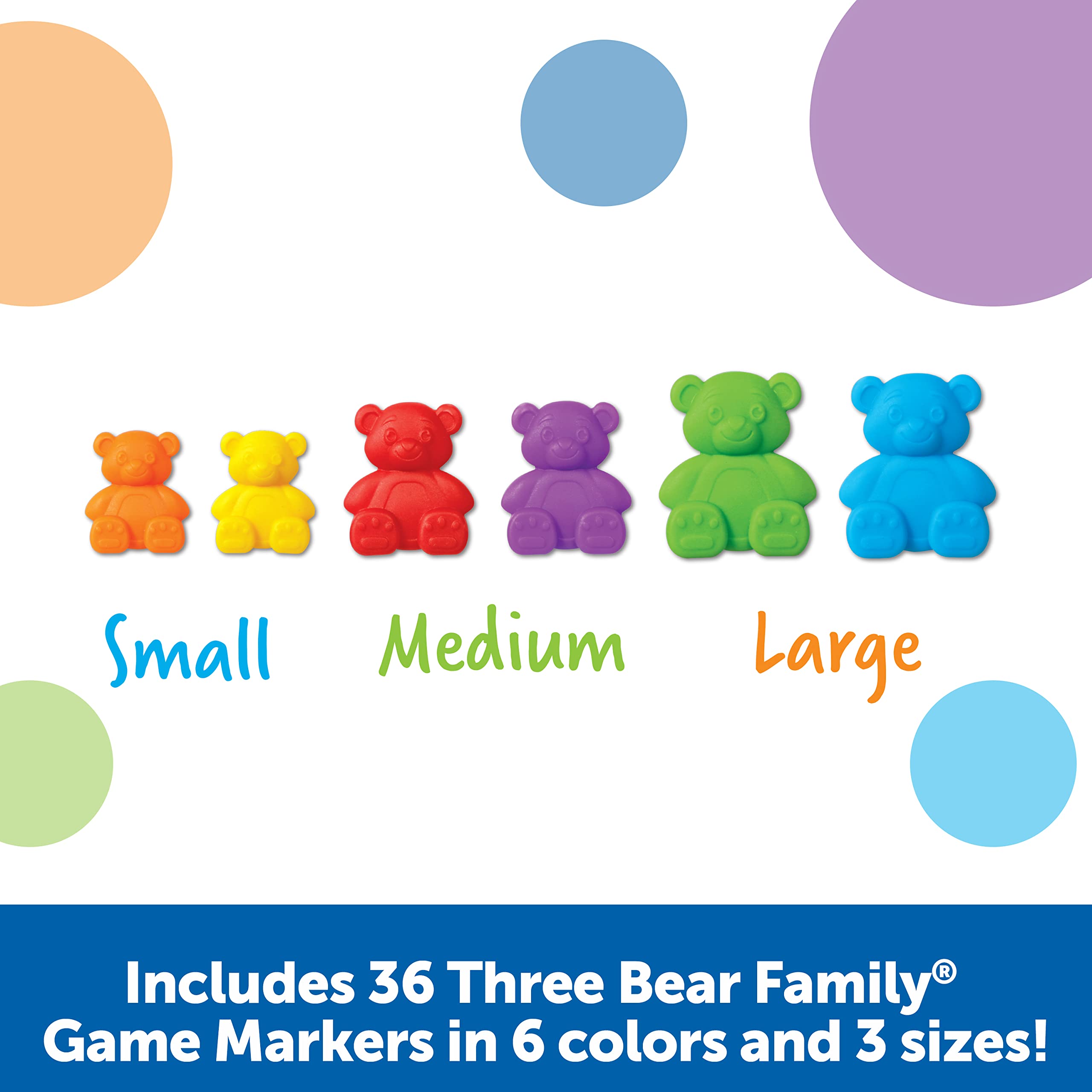 Foto 5 pulgar | Juegos Educativos De Interior, Recursos De Aprendizaje, Bingo Bears, 73 Piezas - Venta Internacional.