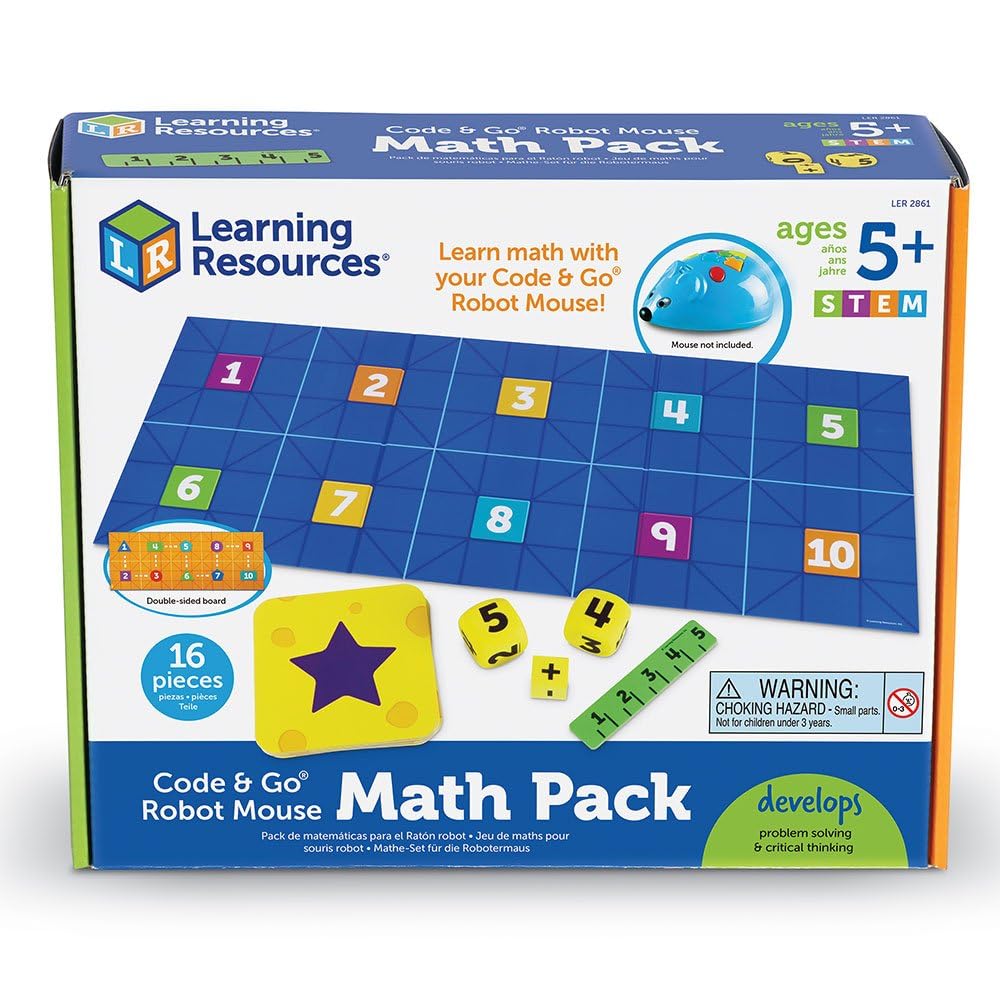 Paquete De Expansión Recursos De Aprendizaje Code & Go Robot Mouse Math - Venta Internacional.