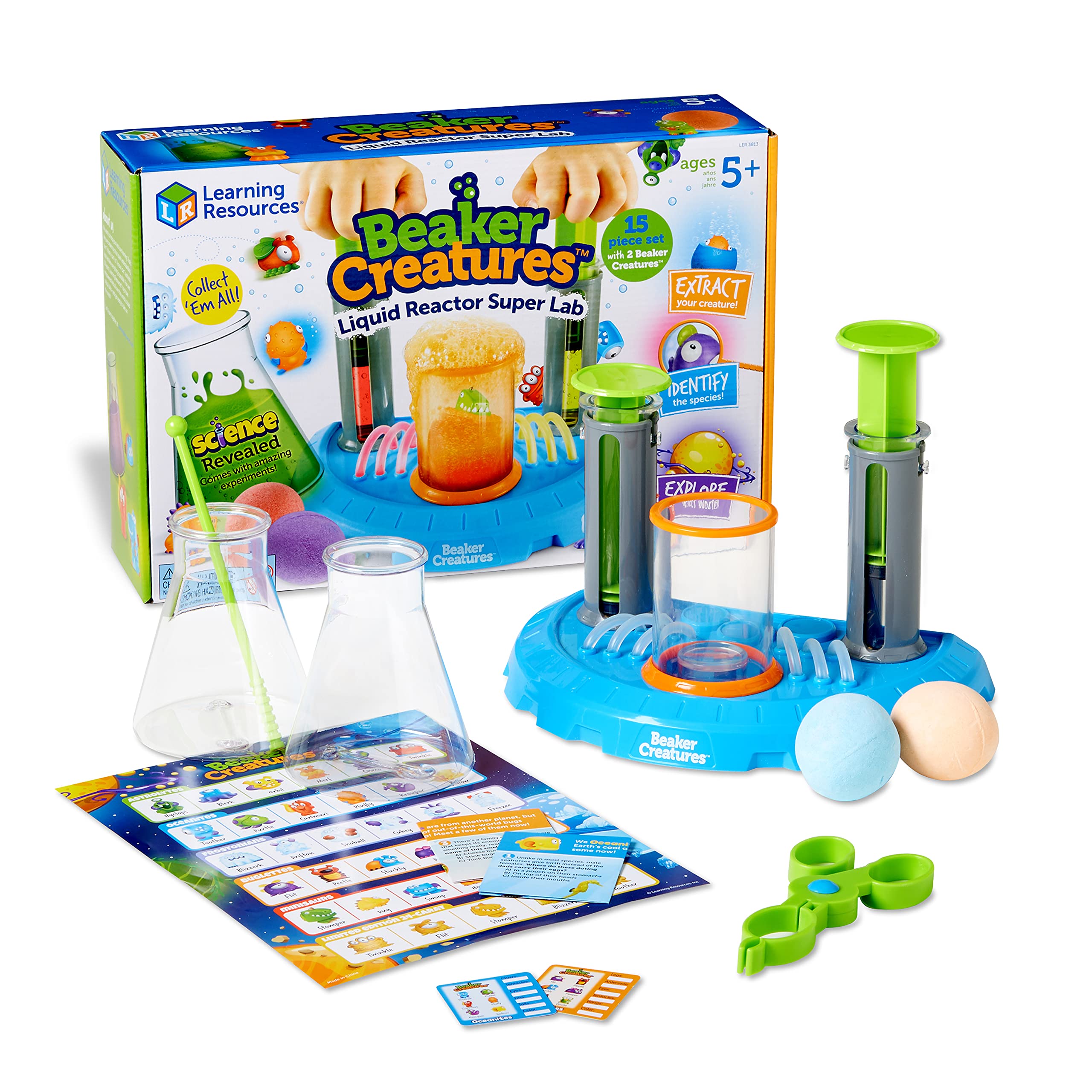 Recursos De Aprendizaje De Juguetes Científicos Beaker Creatures Liquid Reactor - Venta Internacional.