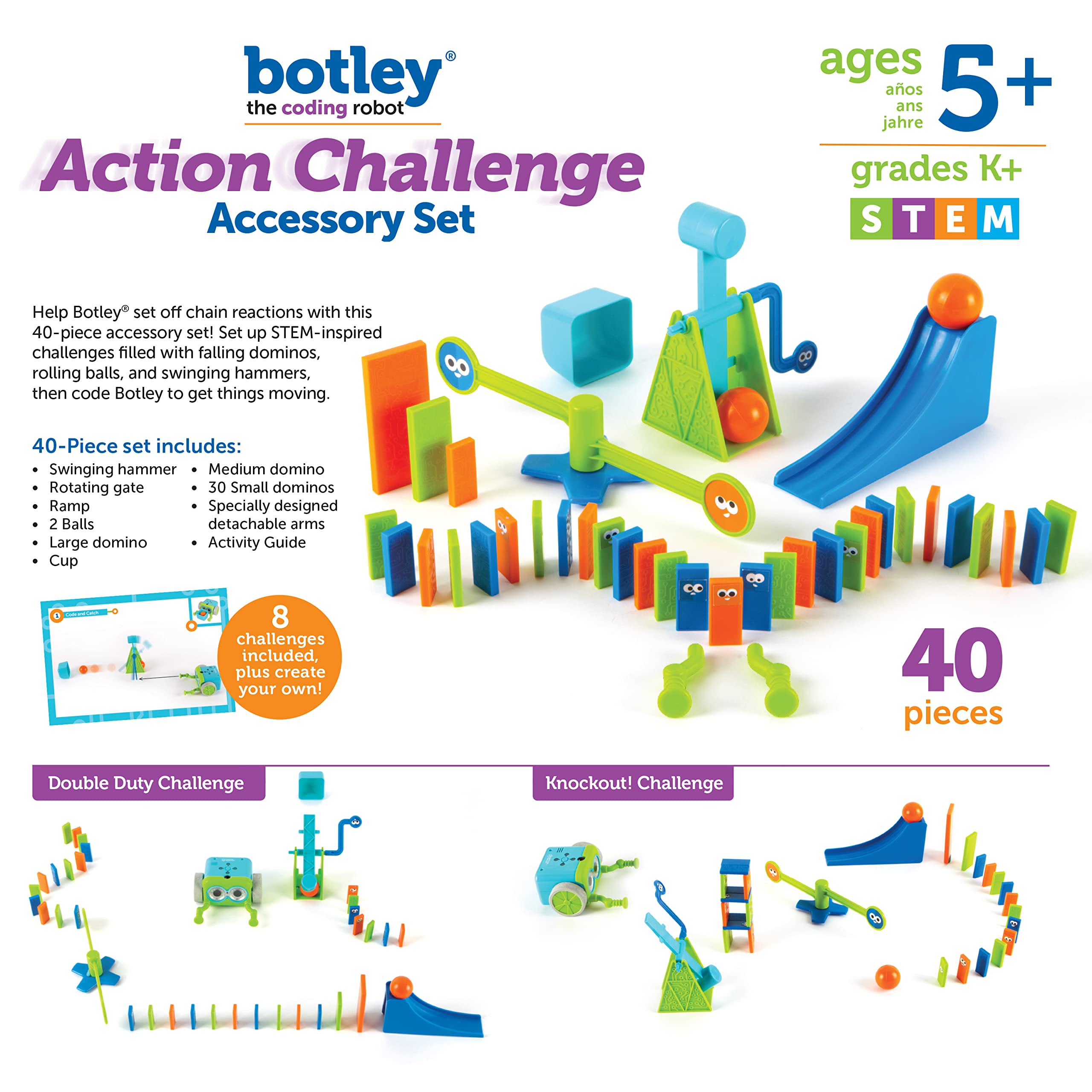 Foto 7 pulgar | Set De Accesorios Learning Resources Botley The Coding Robot - Venta Internacional.