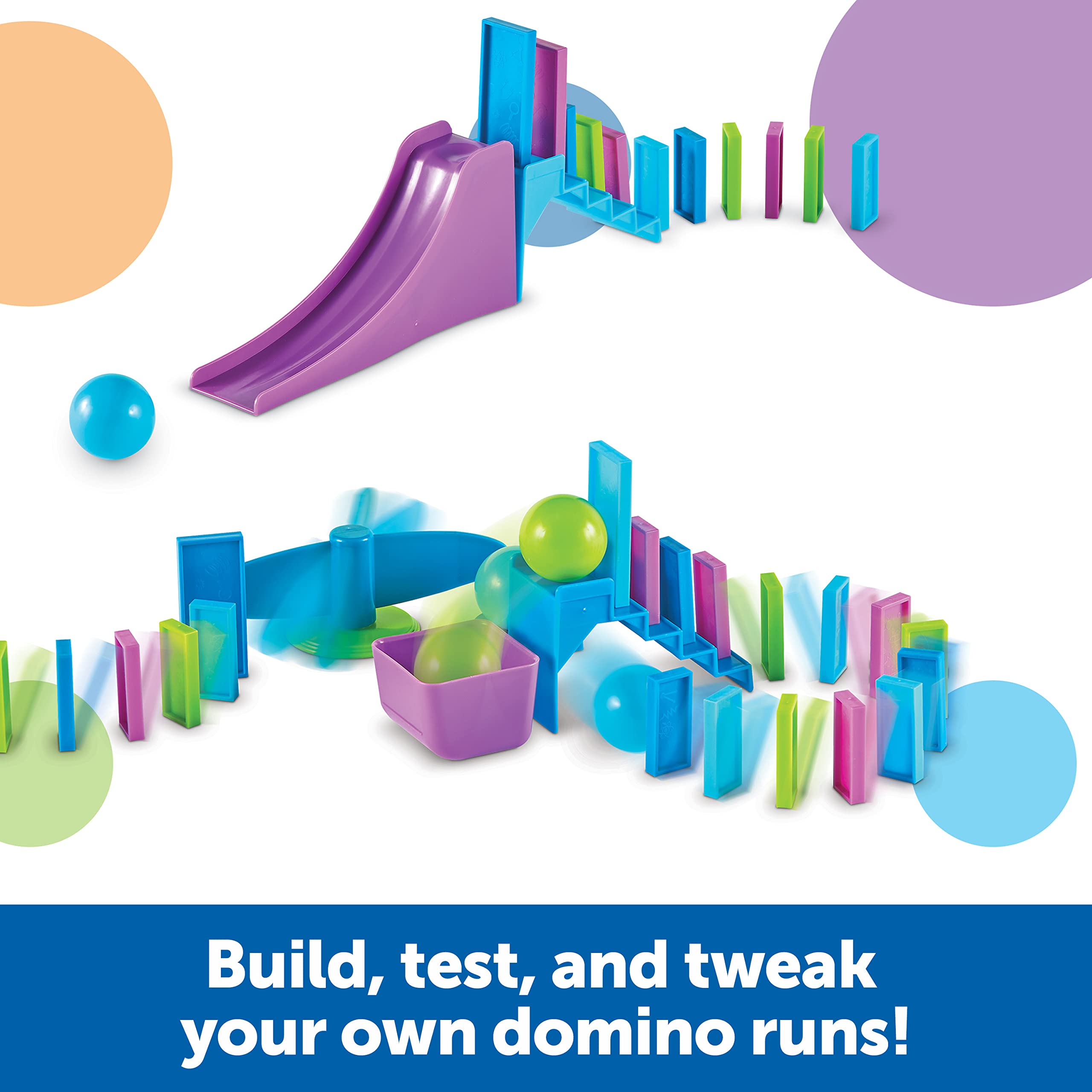 Foto 3 pulgar | Recursos De Aprendizaje De Stem Explorers Domino Action Para Niños Mayores De 5 Años - Venta Internacional.