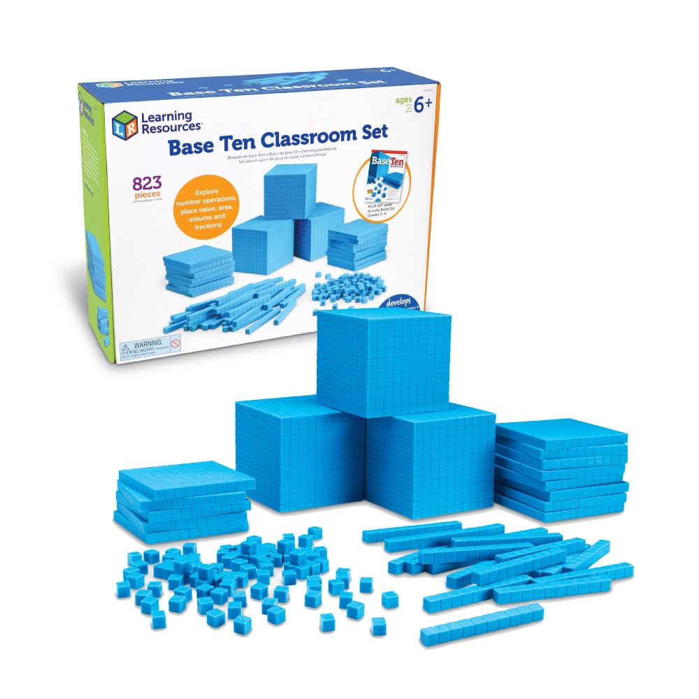 Foto 1 | Set Base Ten Class Resources Plastic Para Más De 6 Años - Venta Internacional.