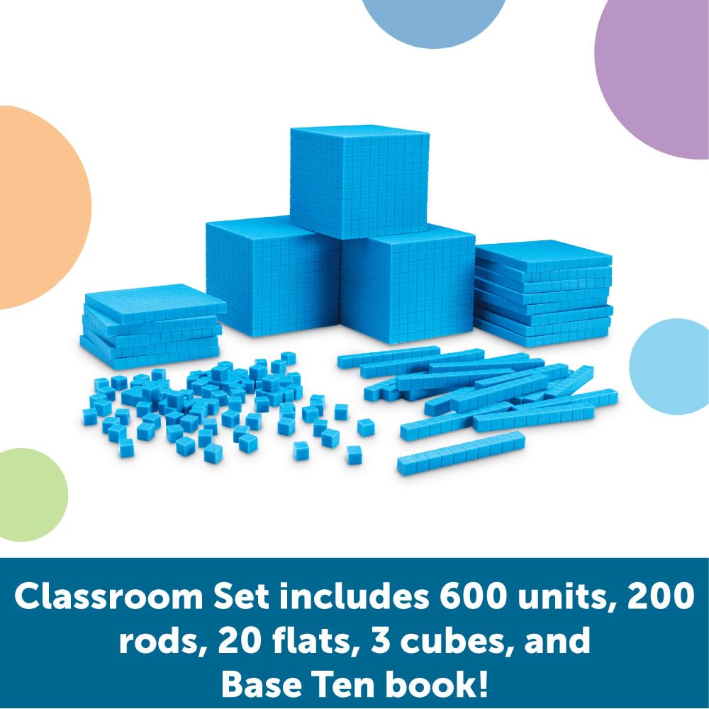 Foto 3 pulgar | Set Base Ten Class Resources Plastic Para Más De 6 Años - Venta Internacional.