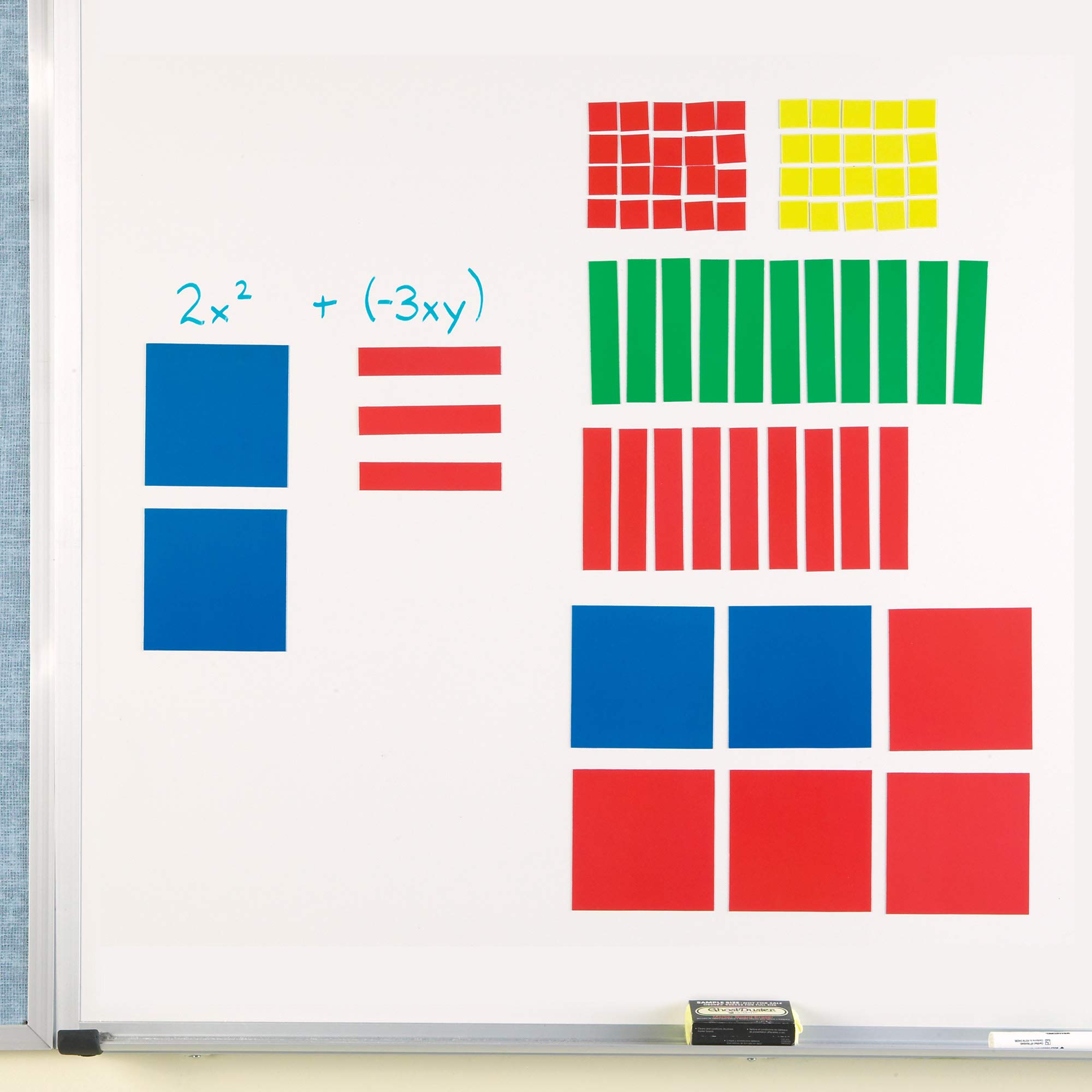 Foto 3 pulgar | Recursos De Aprendizaje De Mosaicos De Álgebra Magnética, 72 Piezas, Más De 11 - Venta Internacional.