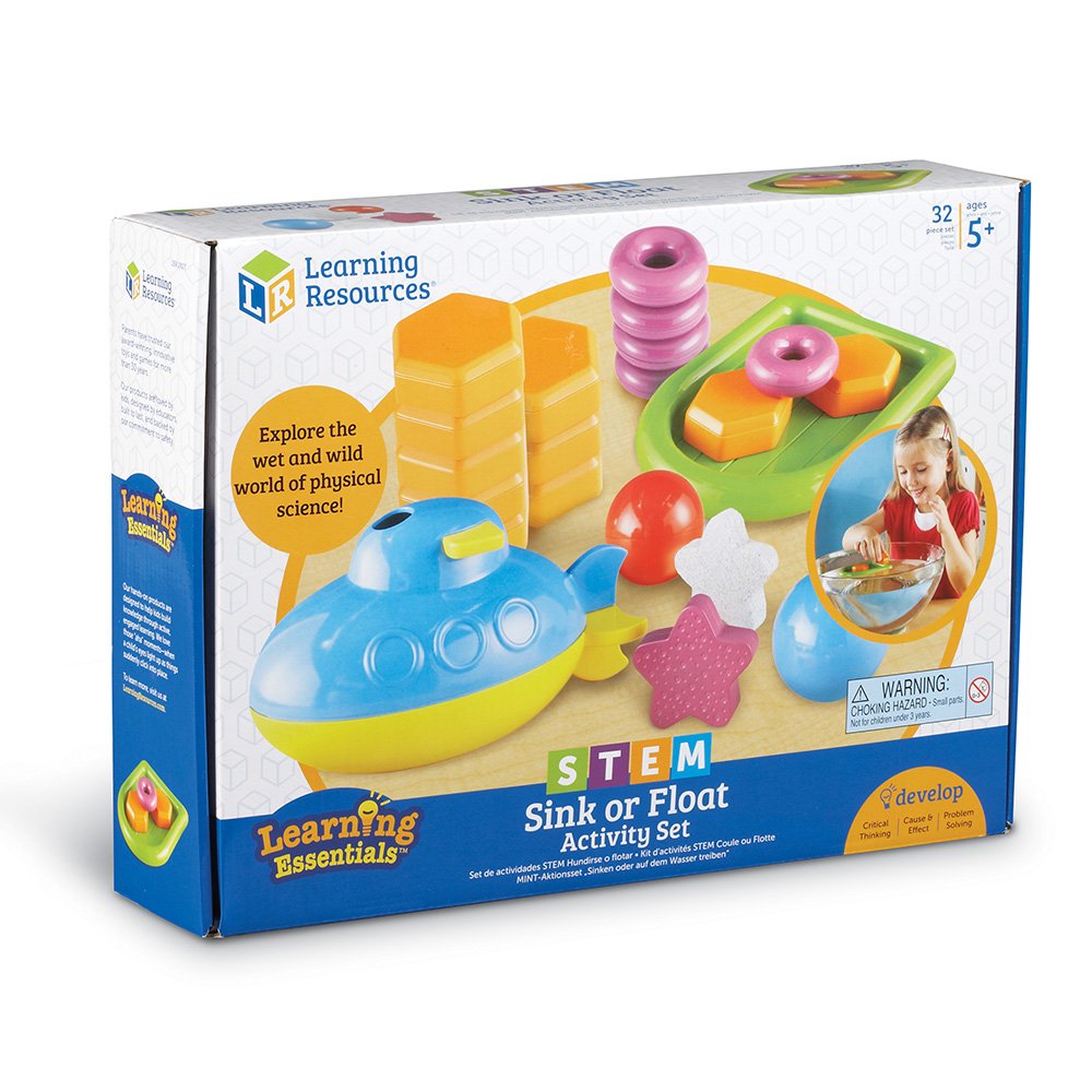 Foto 7 pulgar | Set De Actividades Learning Resources Stem, Fregadero O Flotador, 32 Piezas - Venta Internacional.