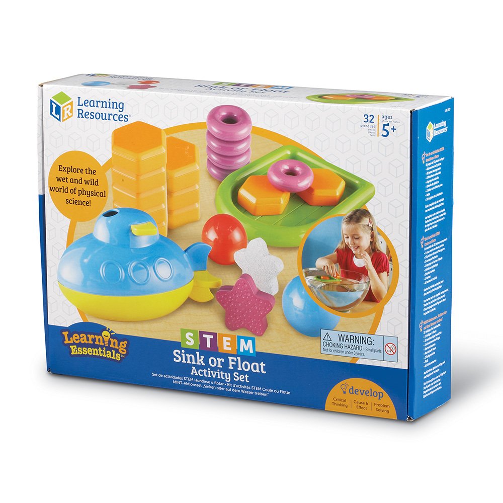 Foto 8 pulgar | Set De Actividades Learning Resources Stem, Fregadero O Flotador, 32 Piezas - Venta Internacional.