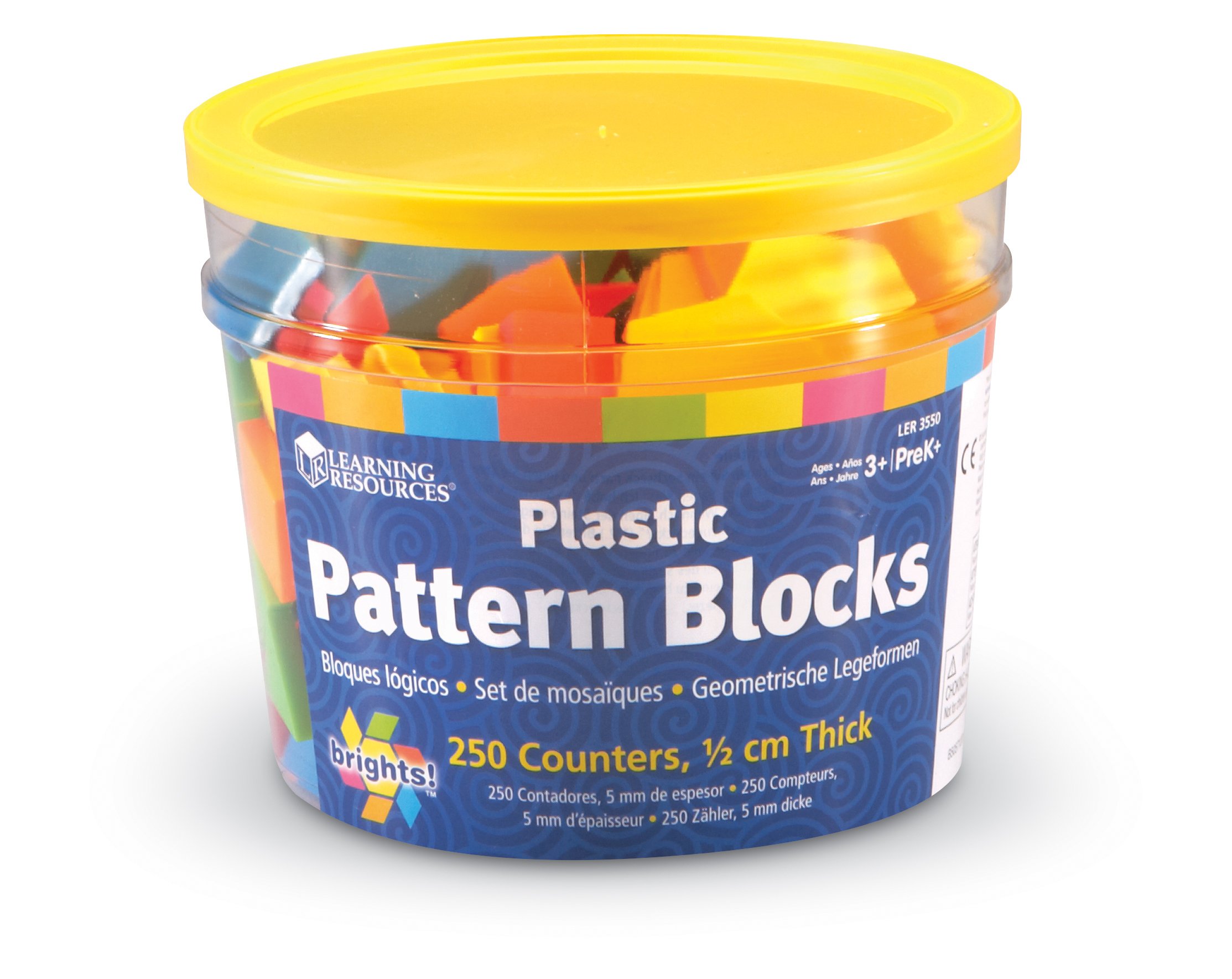 Foto 2 pulgar | Bloques De Patrones Learning Resources Brights De 5,1 X 5,7 X 5,7 Cm - Venta Internacional.