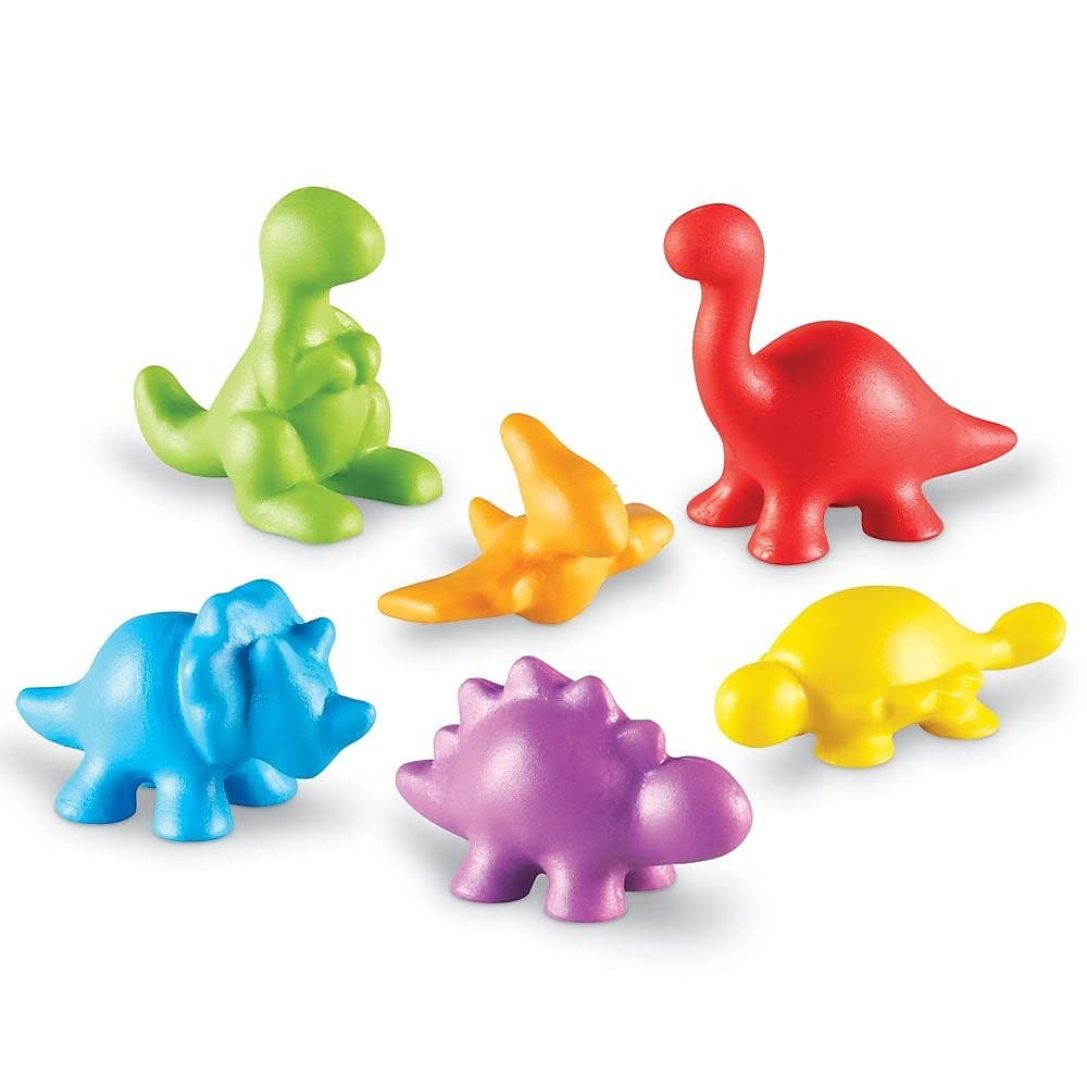 Recursos De Aprendizaje De Dinosaur Counters Back In Time, 72 Piezas - Venta Internacional.