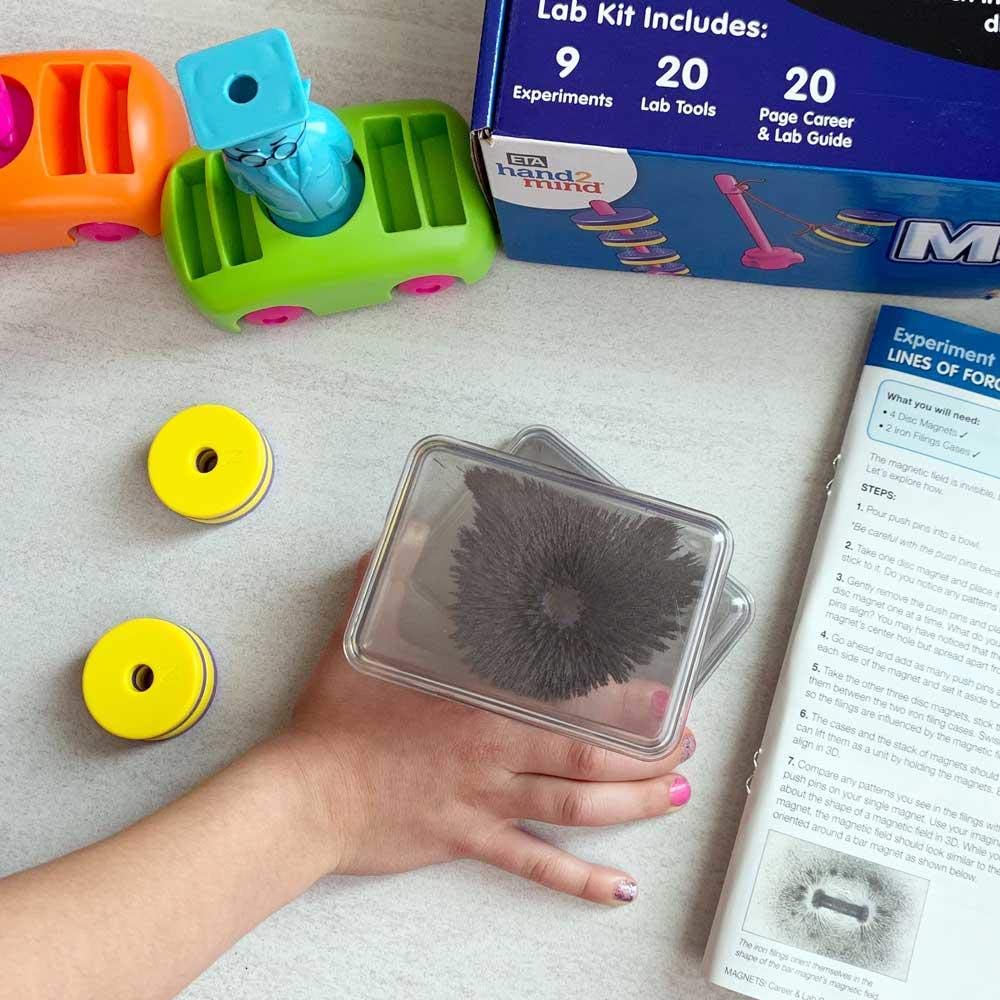 Foto 6 pulgar | Kit De Ciencia Magnética Hand2mind Para Niños De 8 A 12 Años Con Guía De 9 Experimentos - Venta Internacional.