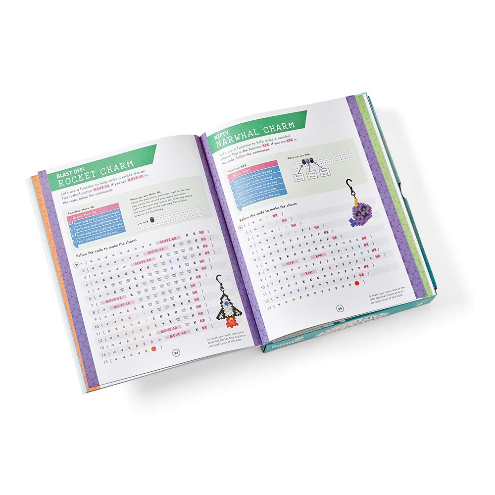 Foto 7 | Kit De Colgantes De Codificación Fuse Bead Hand2mind-93398 Con Libro De Actividades - Venta Internacional.