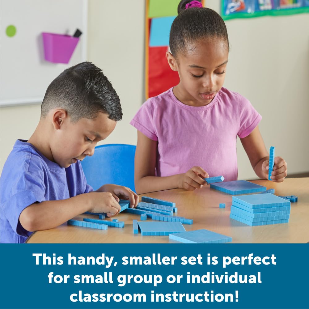 Foto 4 pulgar | Recursos De Aprendizaje Del Paquete Inteligente Base Ten Blocks Para Mayores De 5 Años - Venta Internacional.